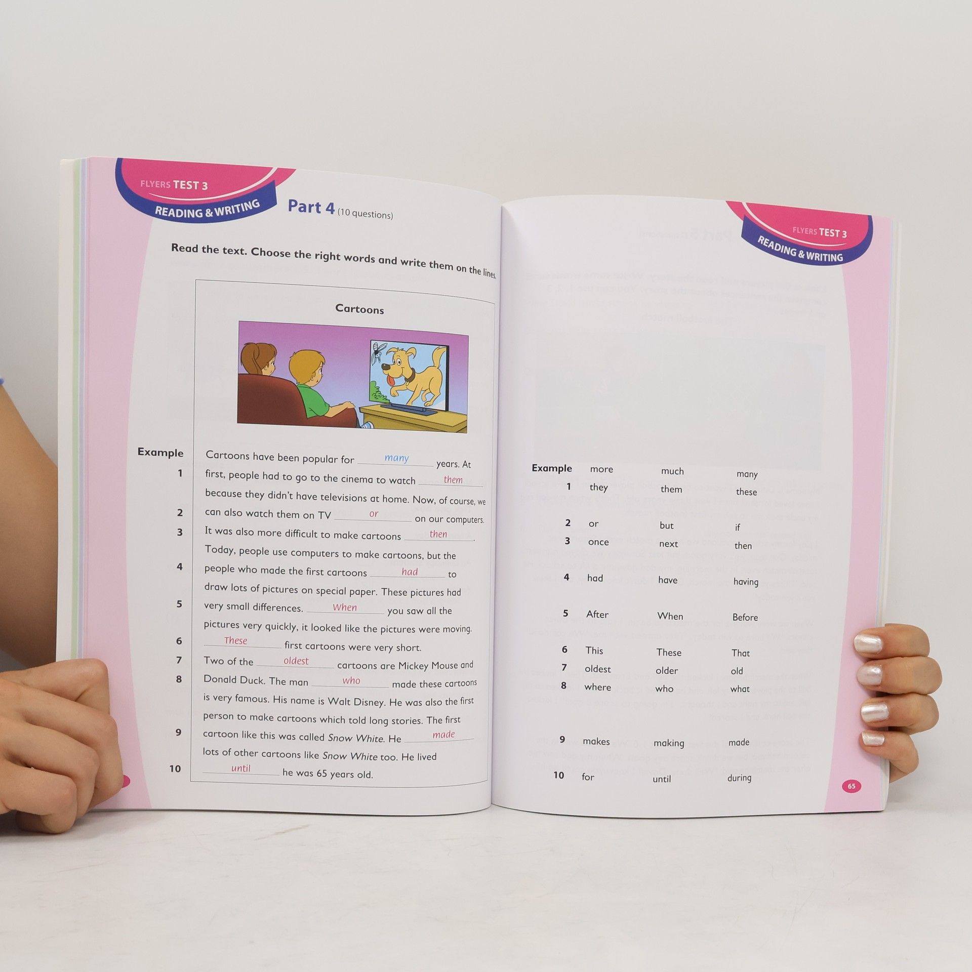 Dawn Watson  Cambridge YLE Practice Tests. Flyers. 2018 Test Format