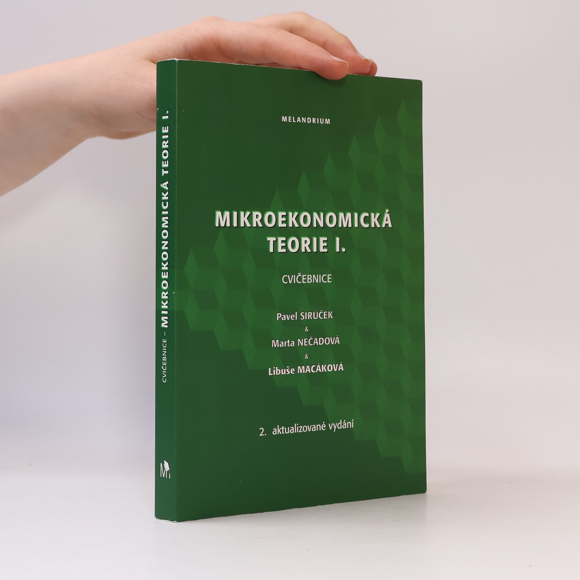Marta Nečadová Mikroekonomická teorie I. Cvičebnice