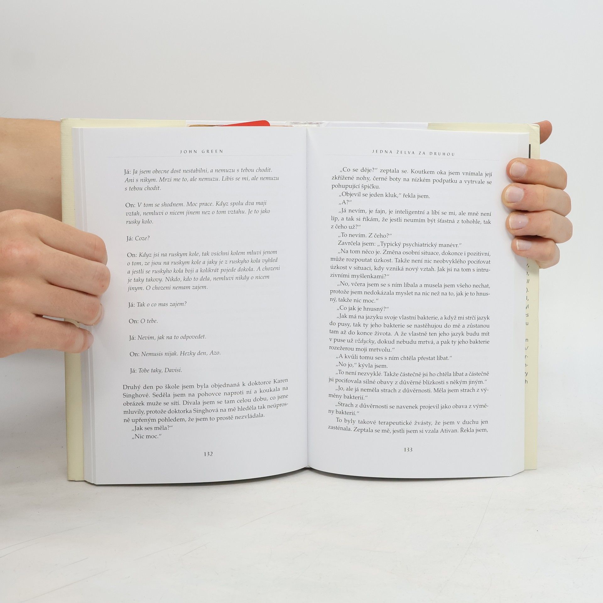 John Green Jedna želva za druhou