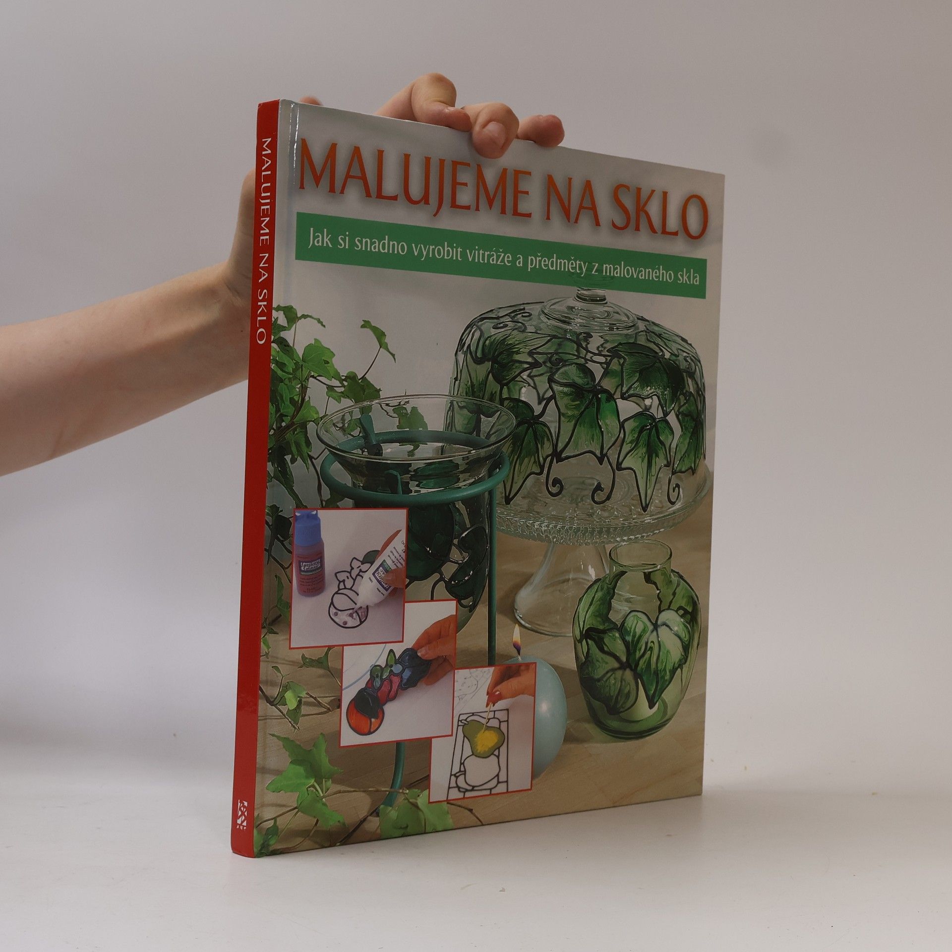 Petra Klůfová Malujeme na sklo: Jak si snadno vyrobit vitráže a předměty z malovaného skla