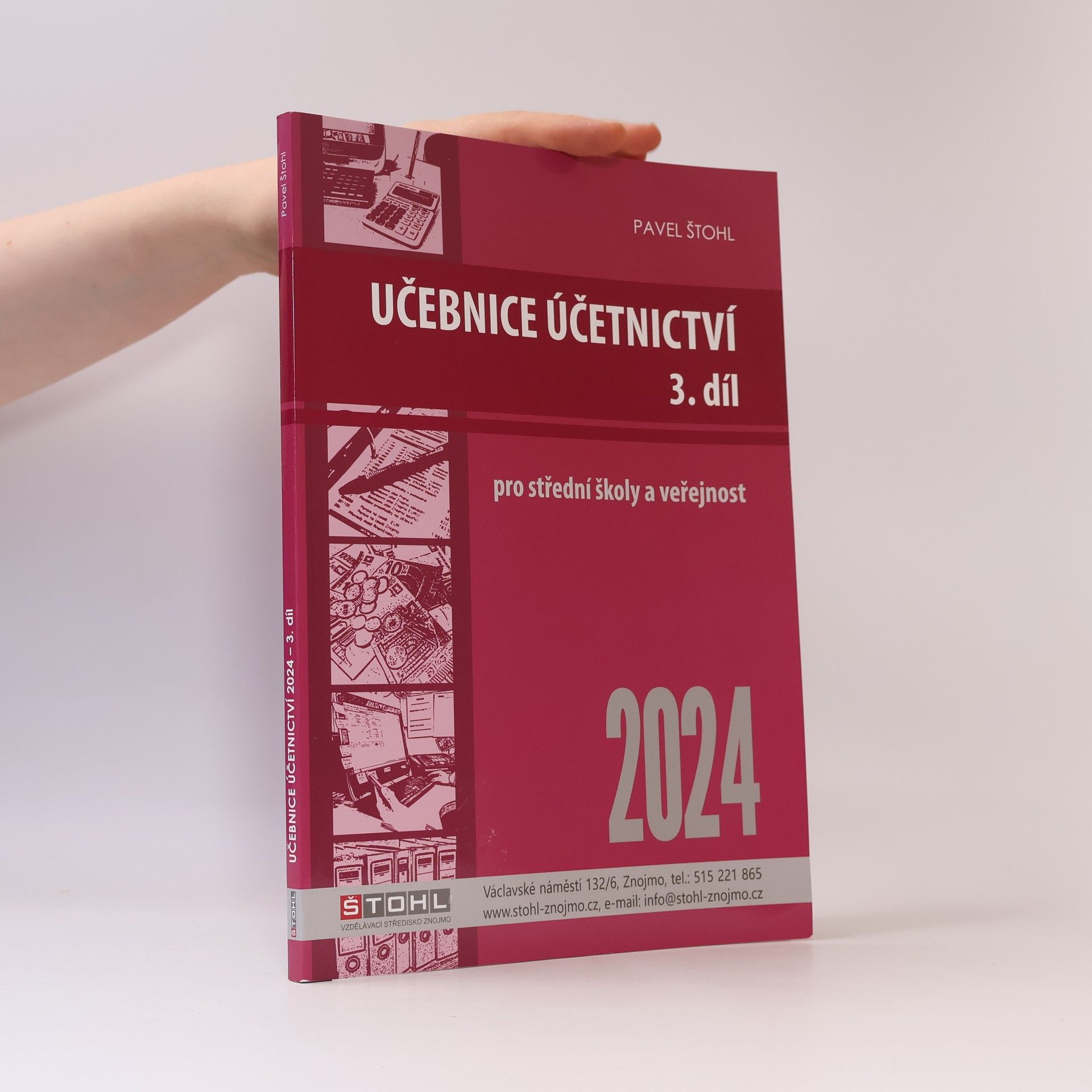 Pavel Štohl Učebnice Účetnictví III. díl 2024