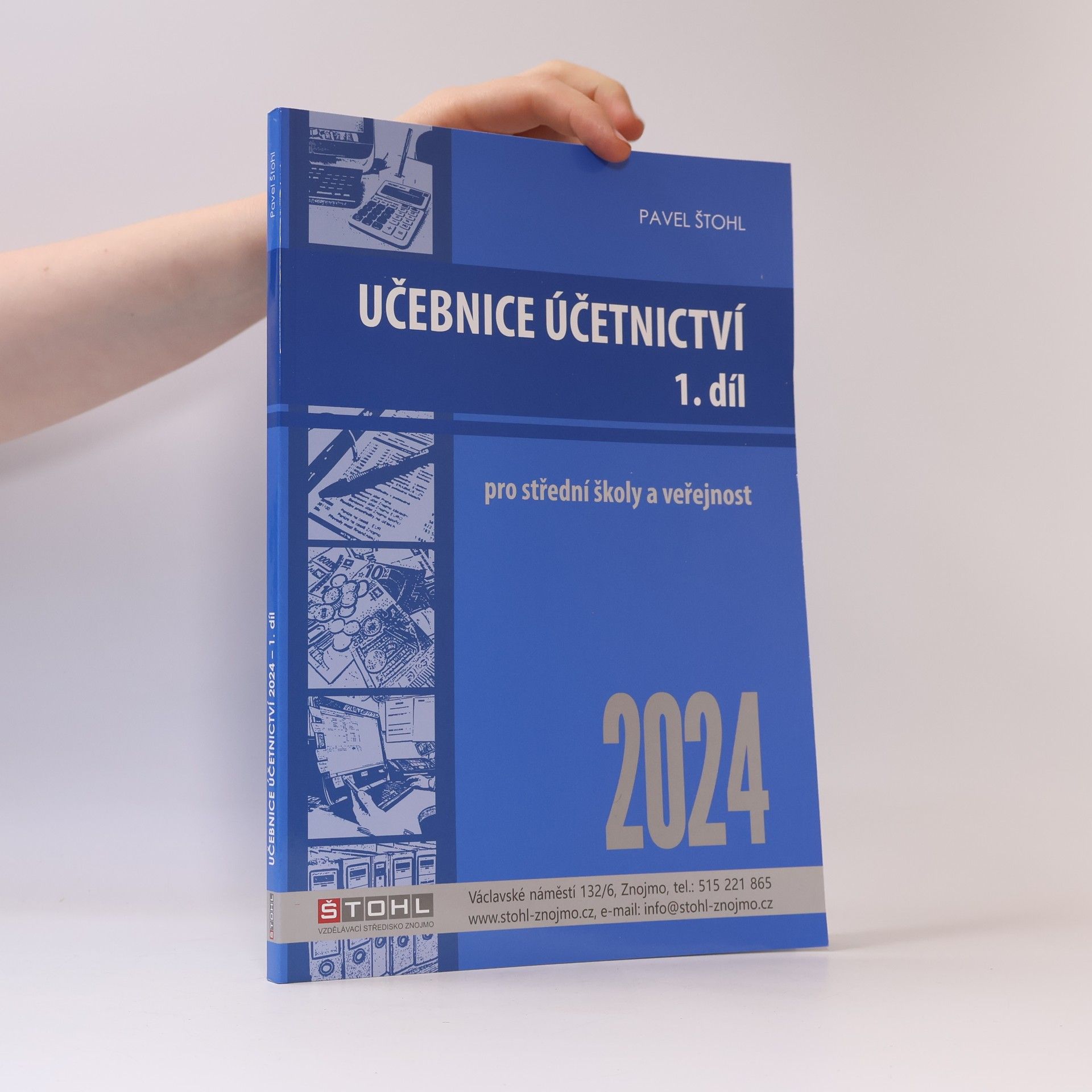 Pavel Štohl Učebnice Účetnictví I. díl 2024