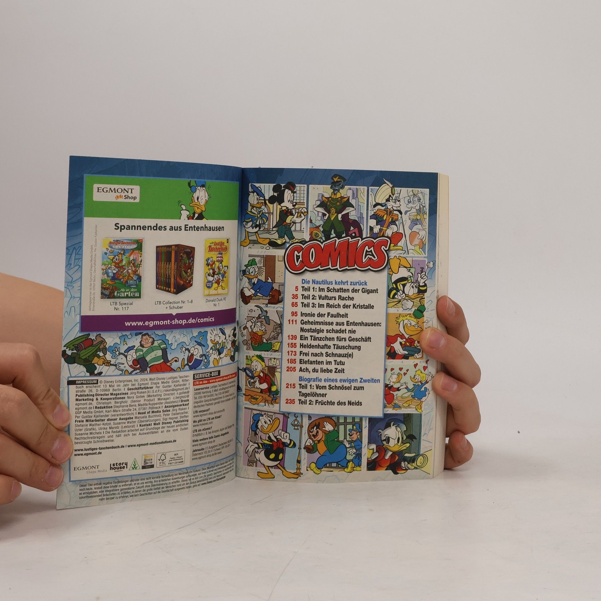 Walt Disney Lustiges Taschenbuch 583. Die Nautilus Kehrt Zurück