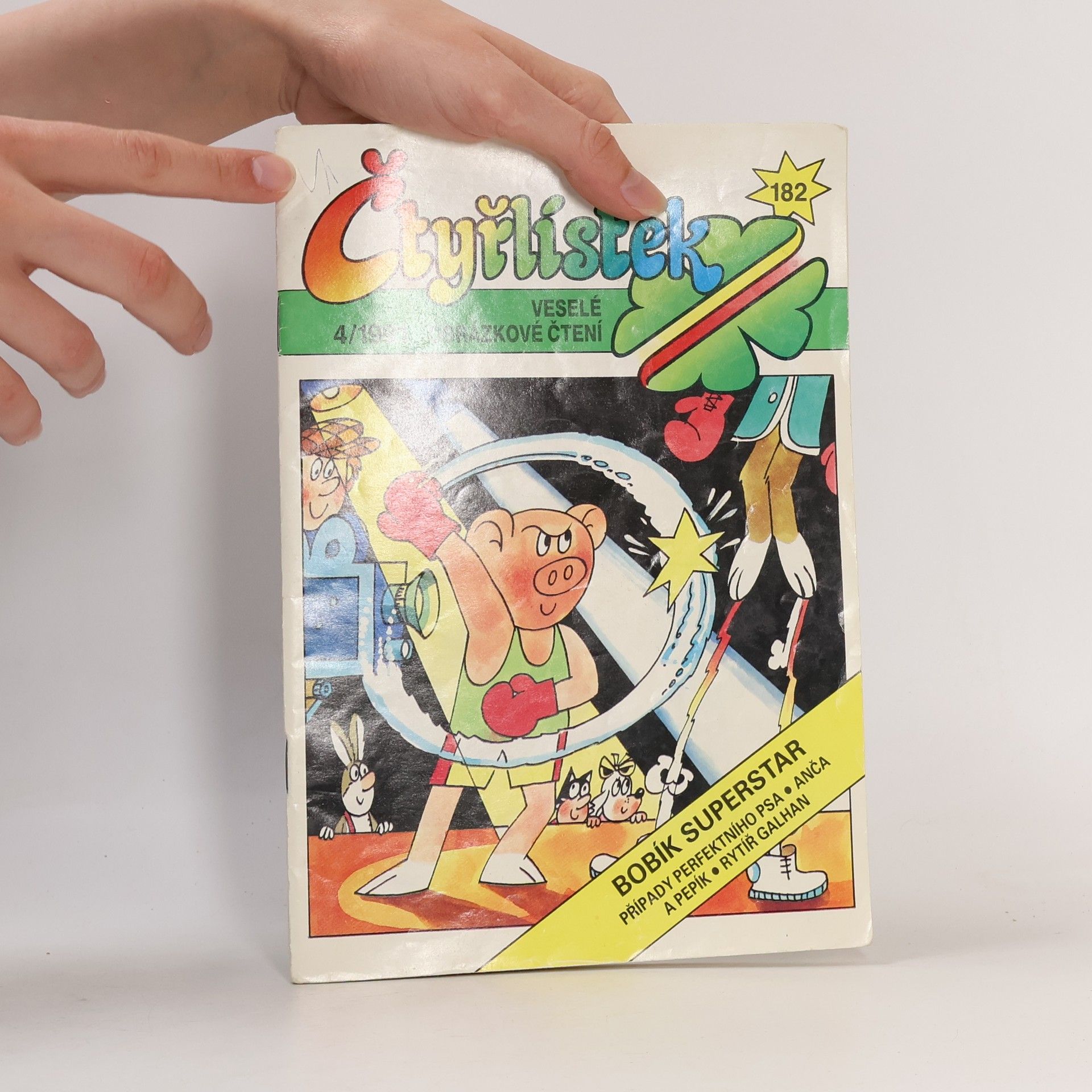 Auteurscollectief Čtyřlístek 182. Bobík superstar