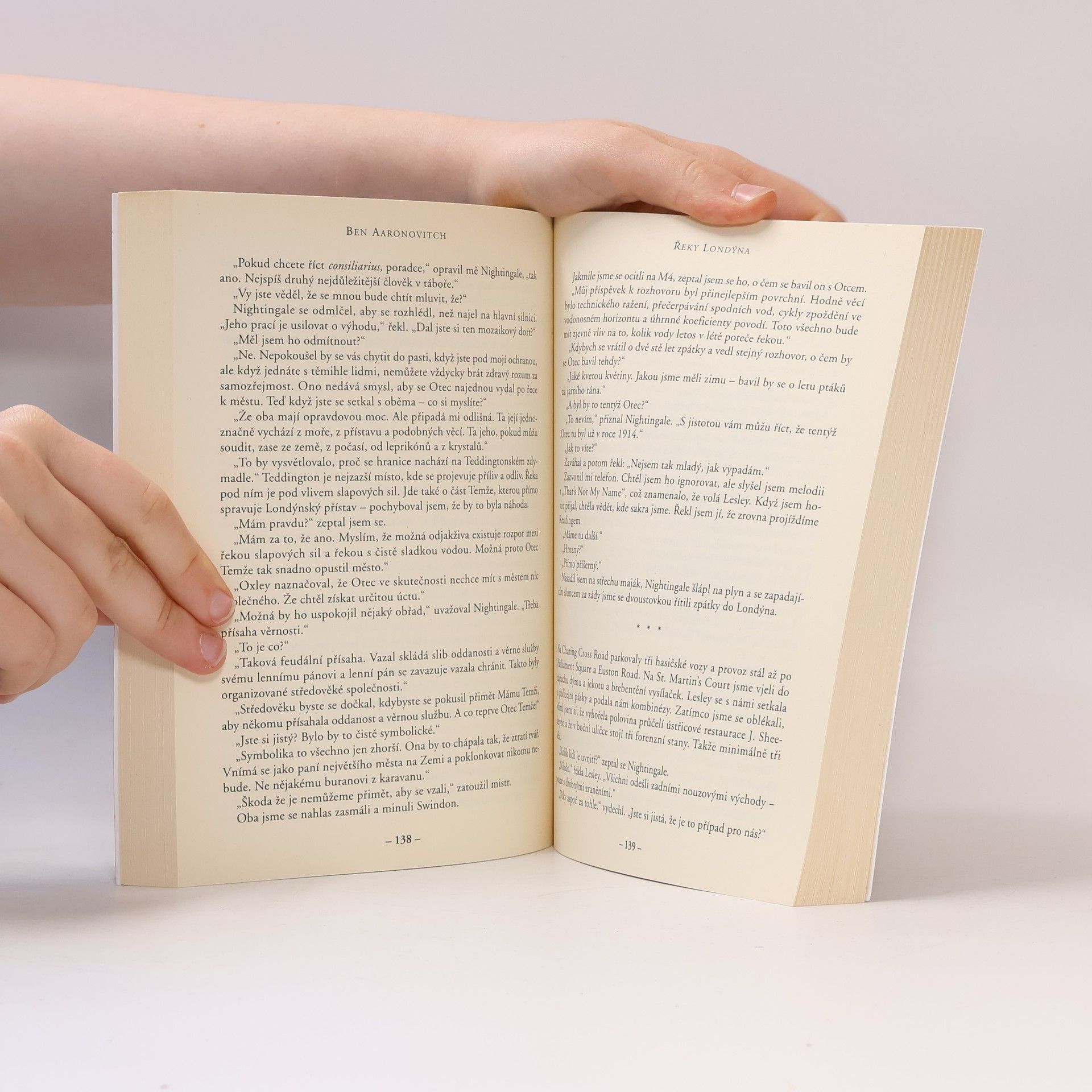 Ben Aaronovitch Řeky Londýna