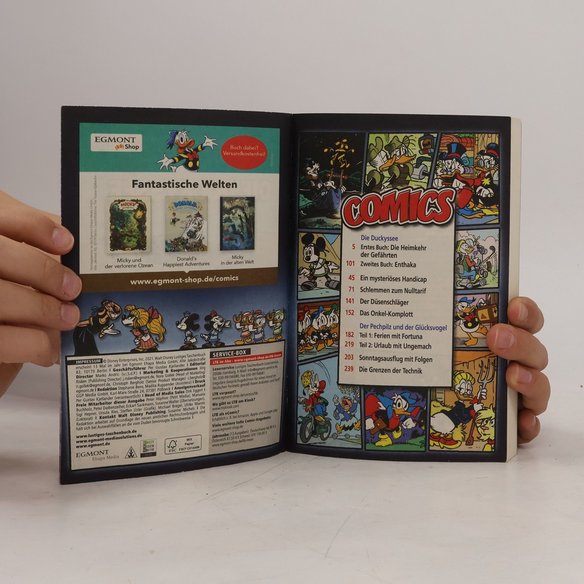 Walt Disney Lustiges Taschenbuch 545