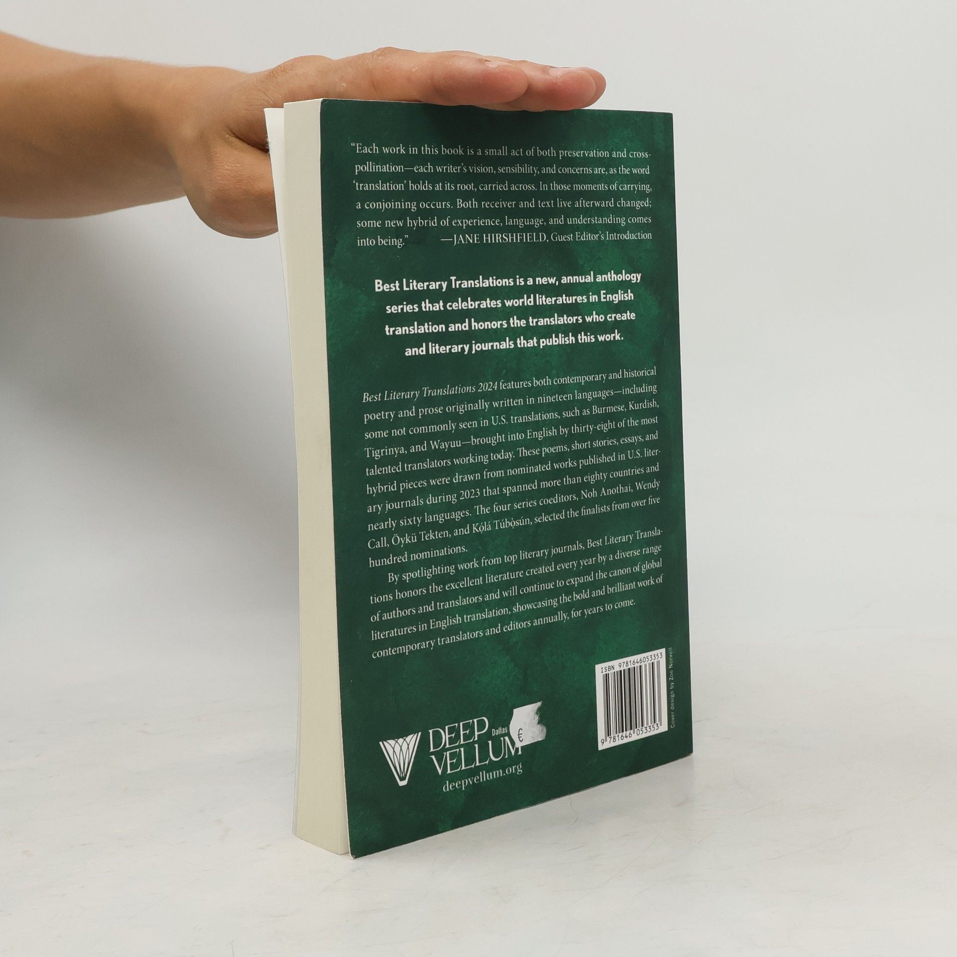 Deep Vellum Publishing The Best Literary Translations 2024