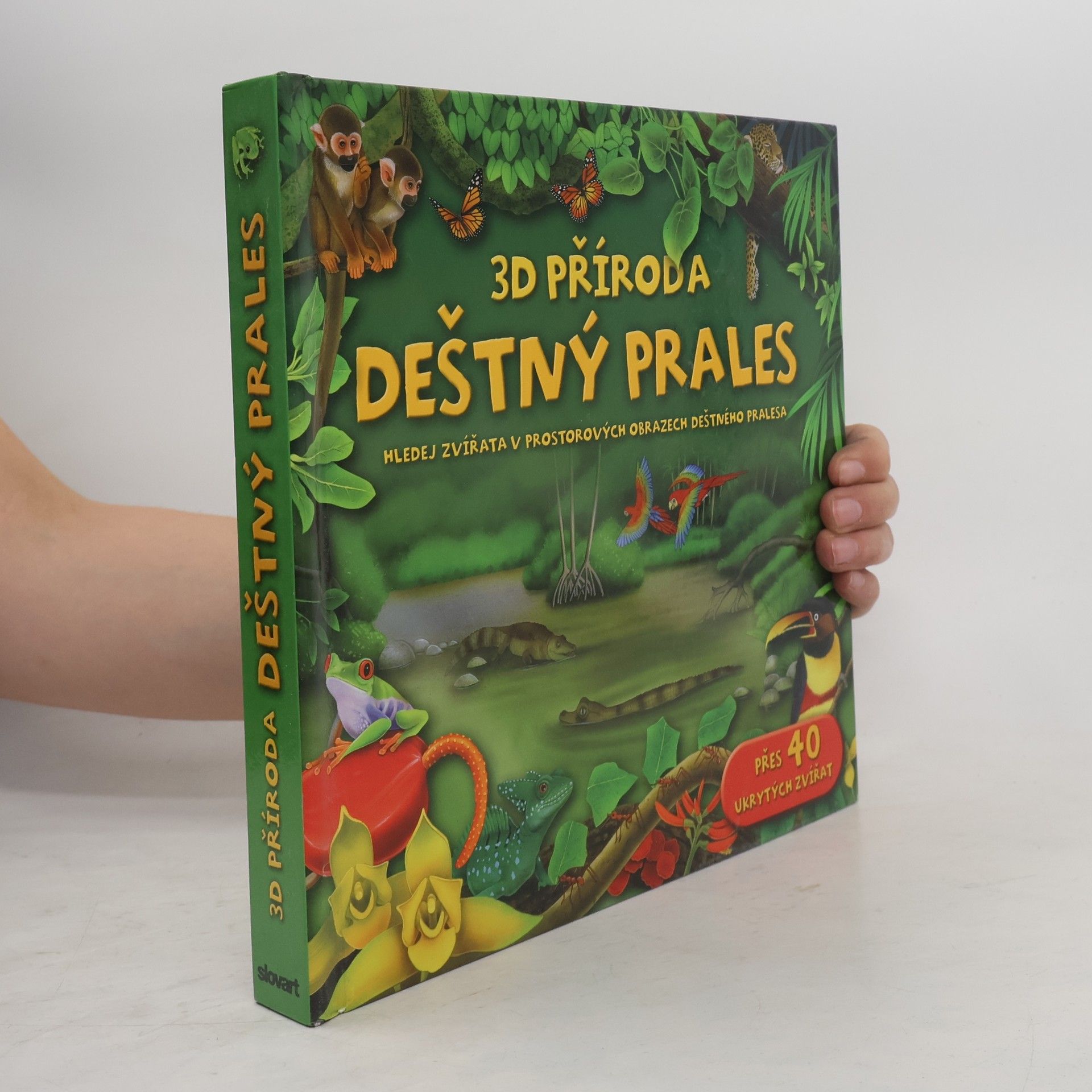 Fiammetta Dogi Deštný prales : hledej zvířata v prostorových obrazech deštného pralesa (pop-up leporelo)