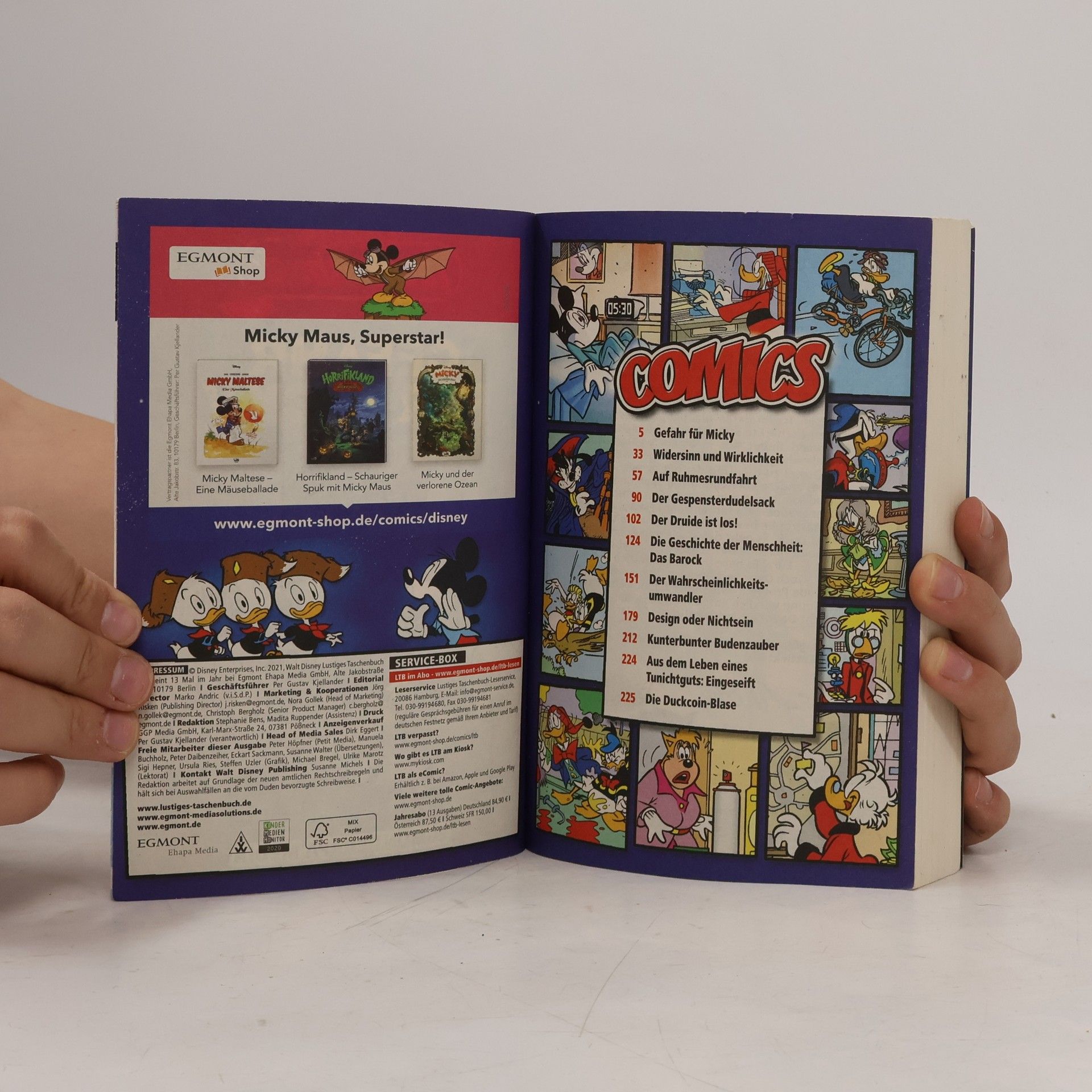 Walt Disney Lustiges Taschenbuch Nr. 551