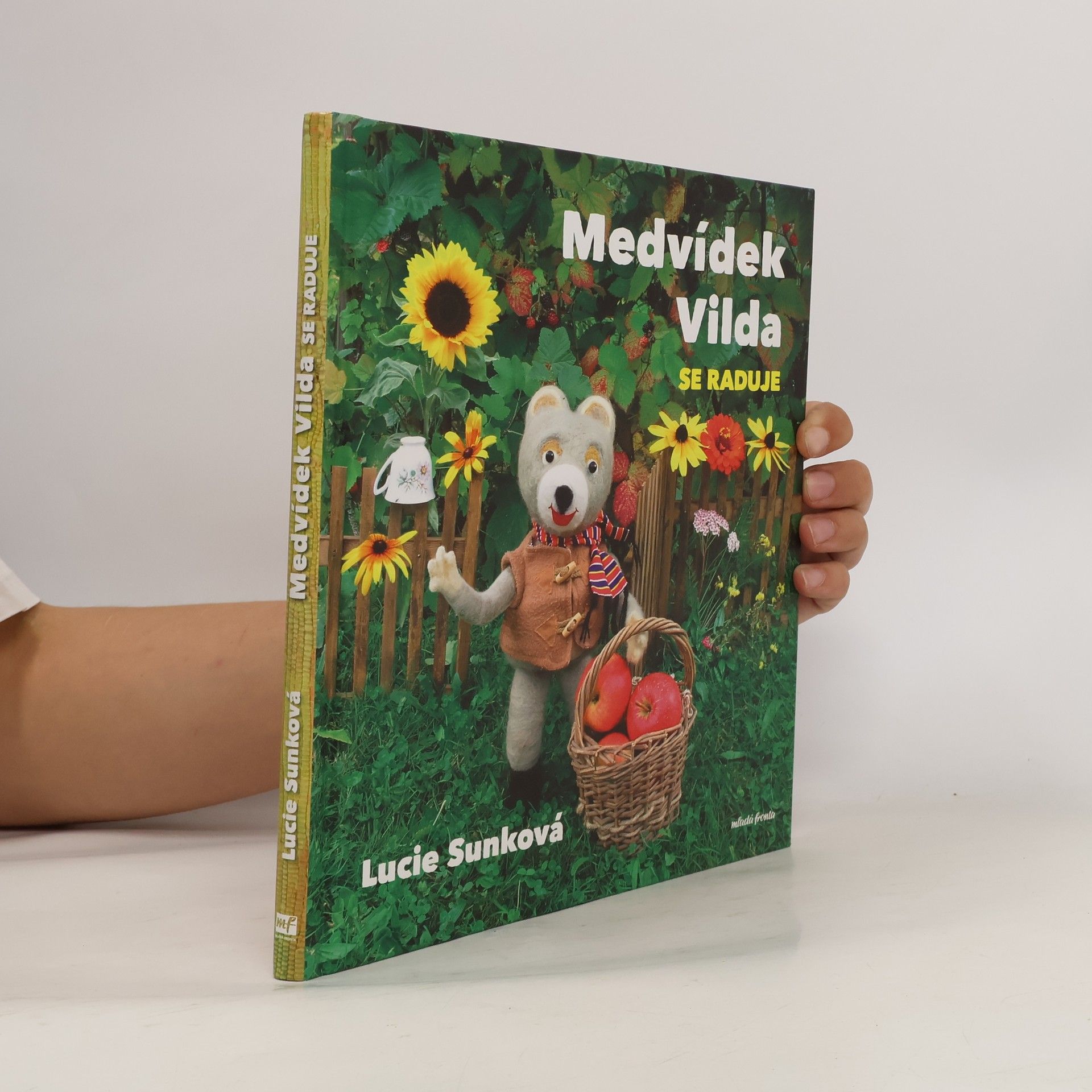 Lucie Sunková Medvídek Vilda se raduje