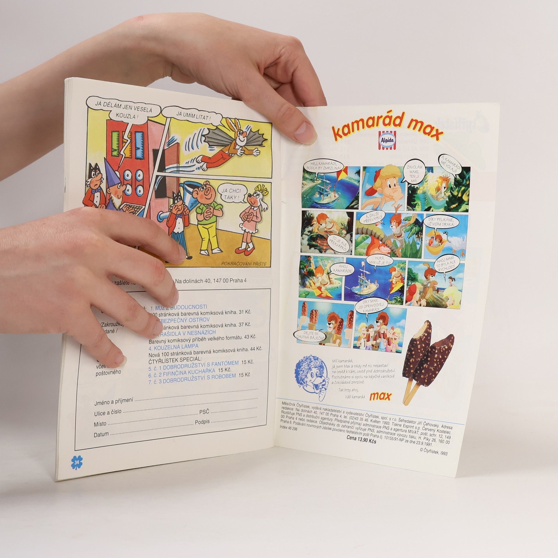 Auteurscollectief Čtyřlístek 207, 5/1993