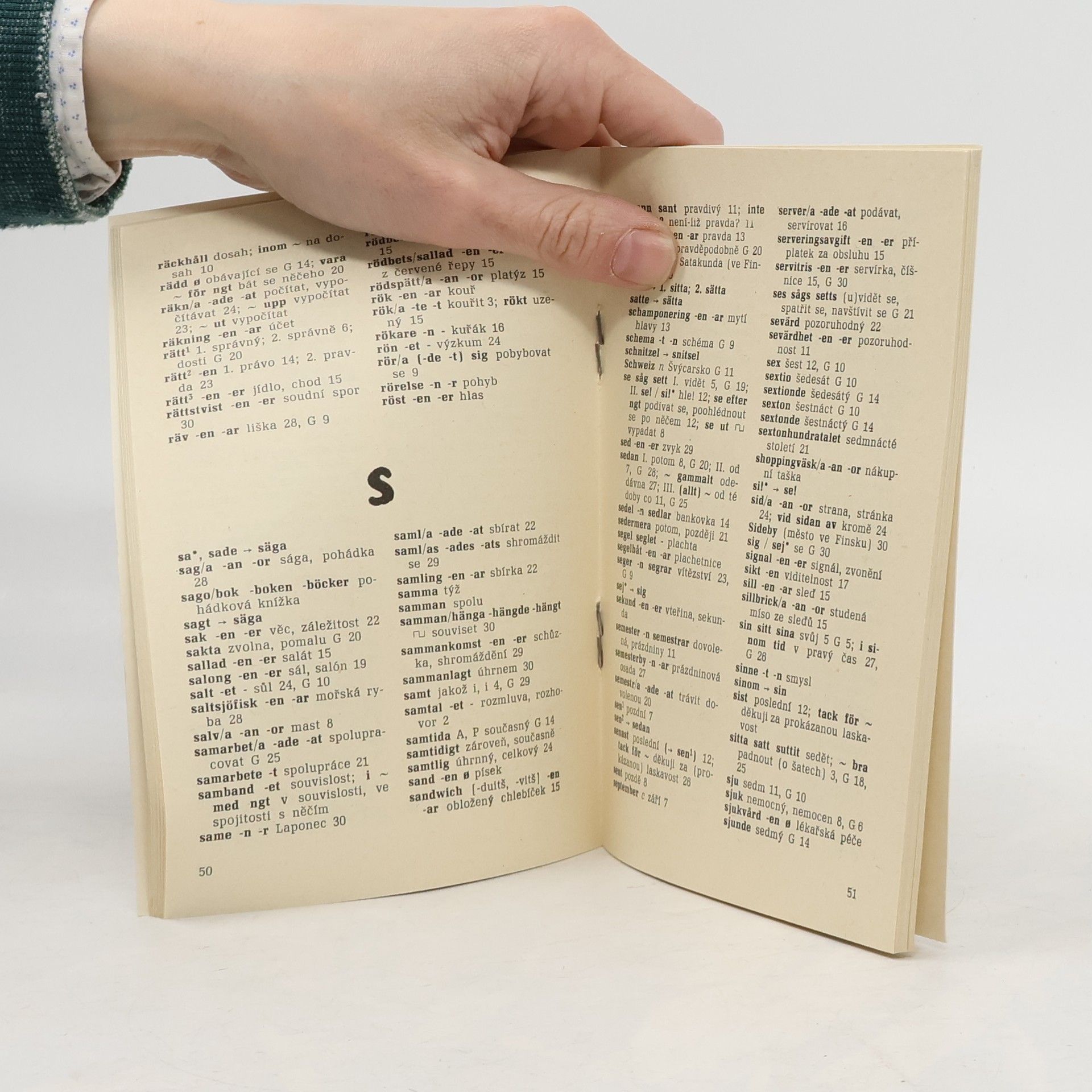 Kolektiv autorů Slovník švédsko-česky a česko-švédský. Klíč