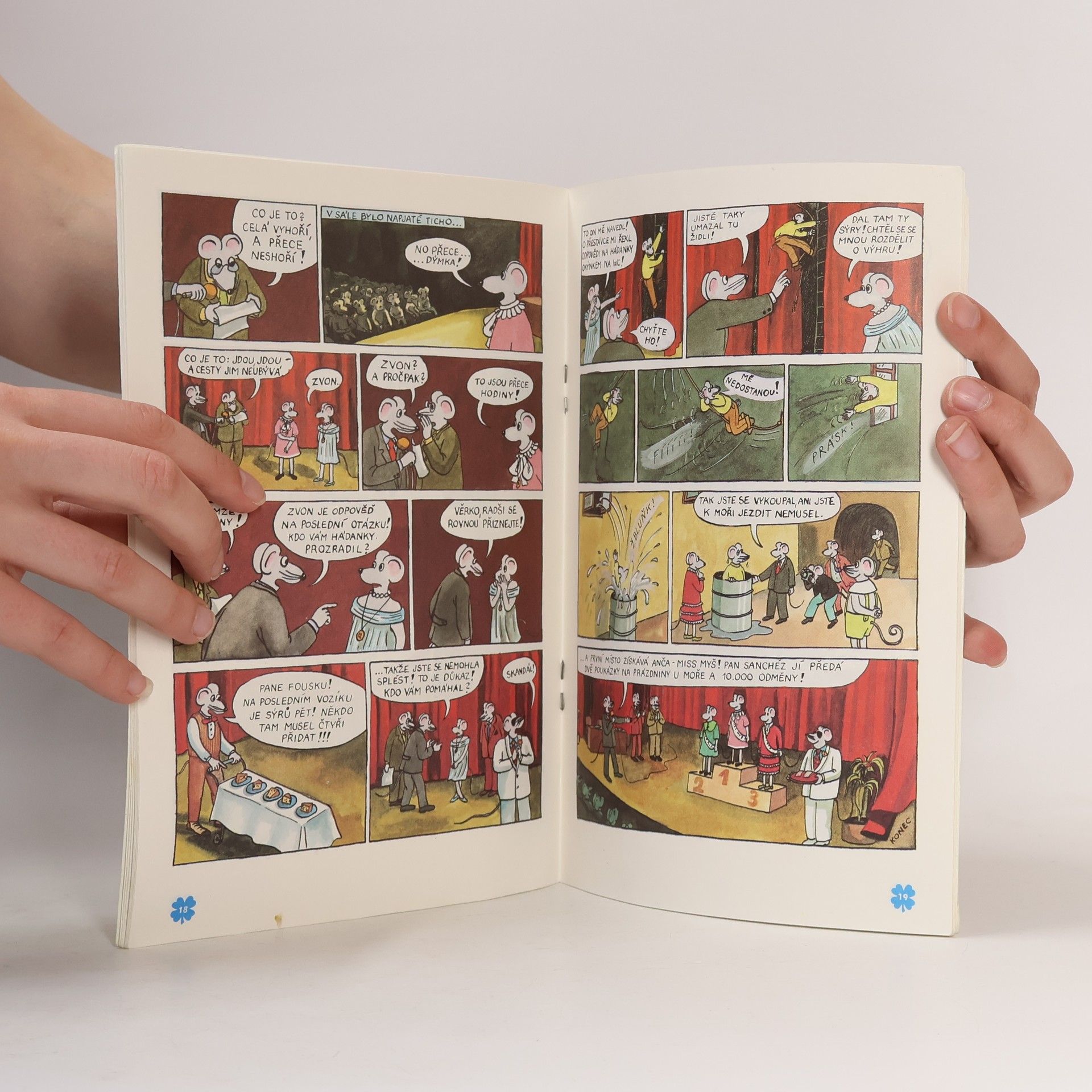 Collectif d'auteurs Čtyřlístek 187, 9/1991. Urychlovač růstu