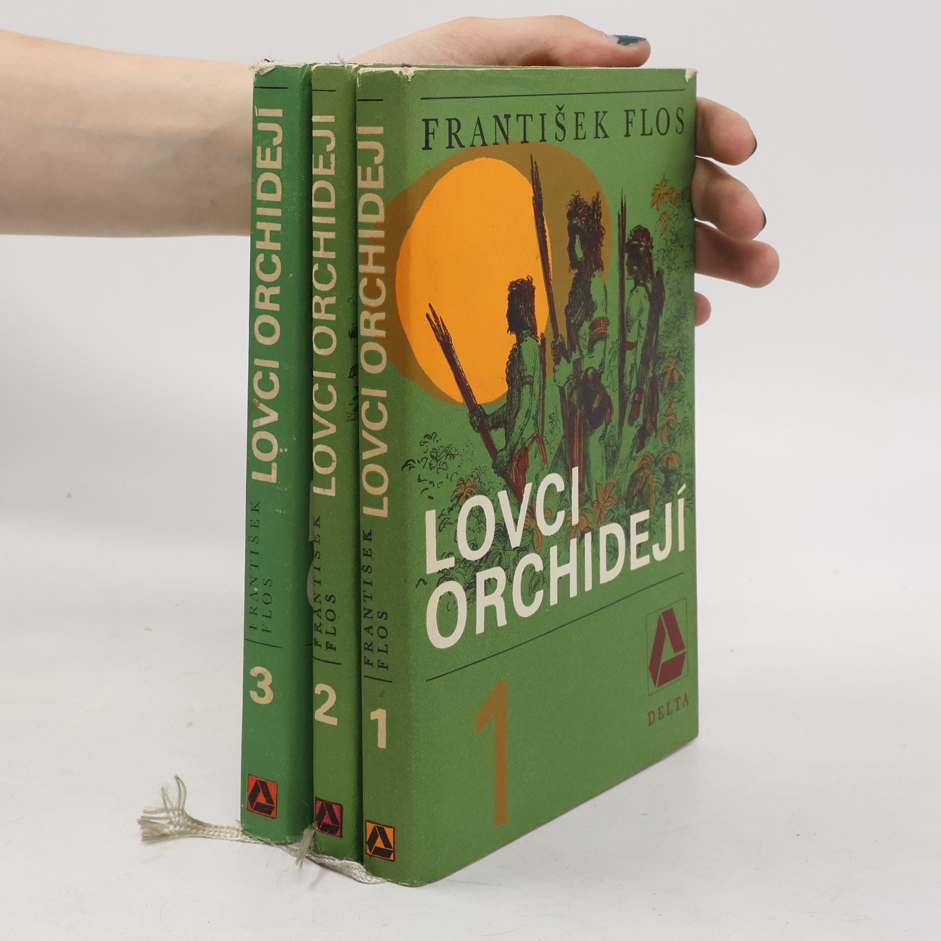 František Flos Lovci orchidejí 1.-3.díl