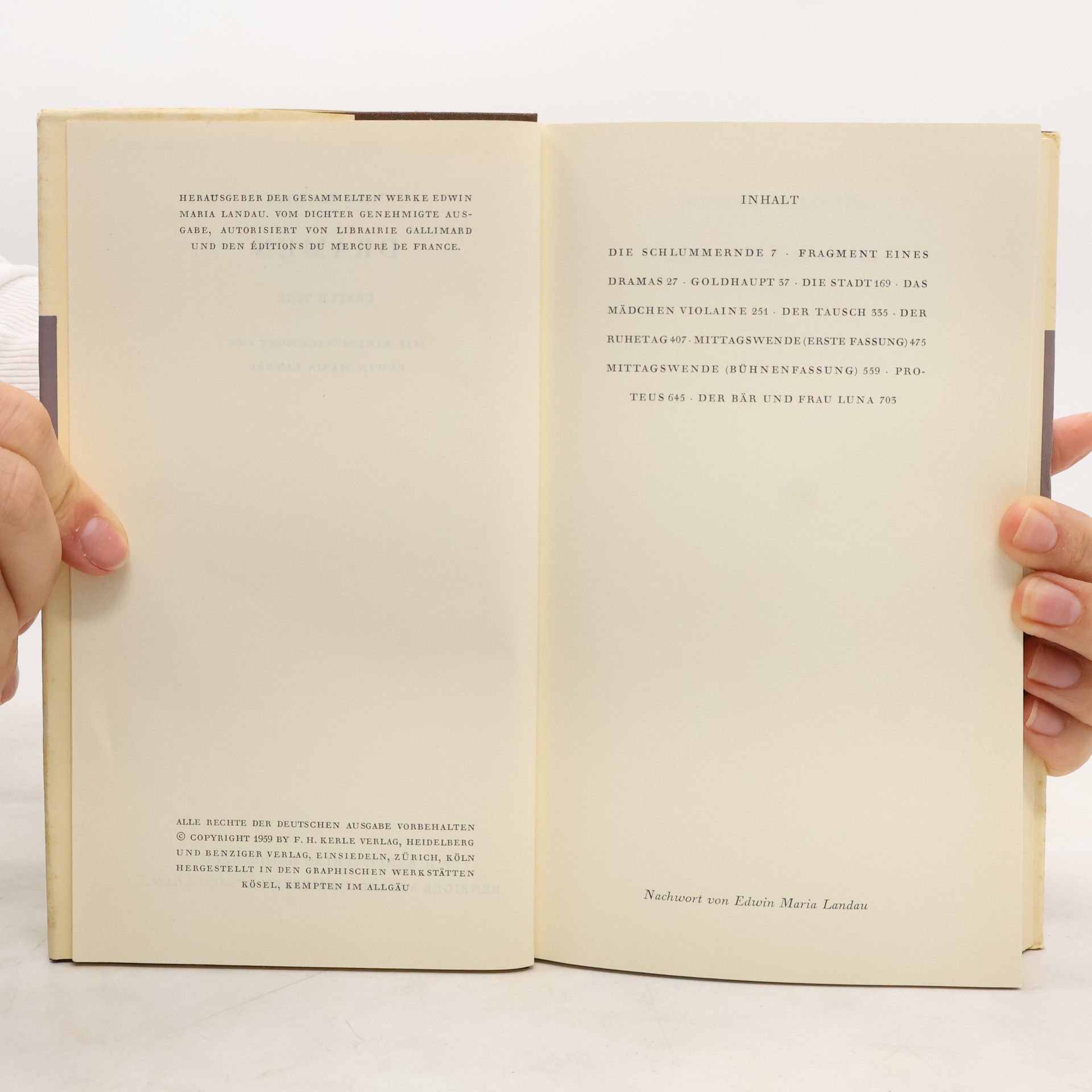 Paul Claudel Gesammelte Werke