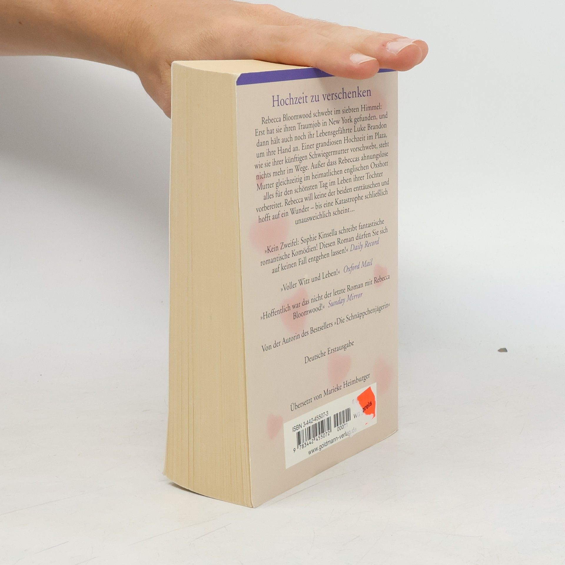 Sophie Kinsella Hochzeit zu verschenken