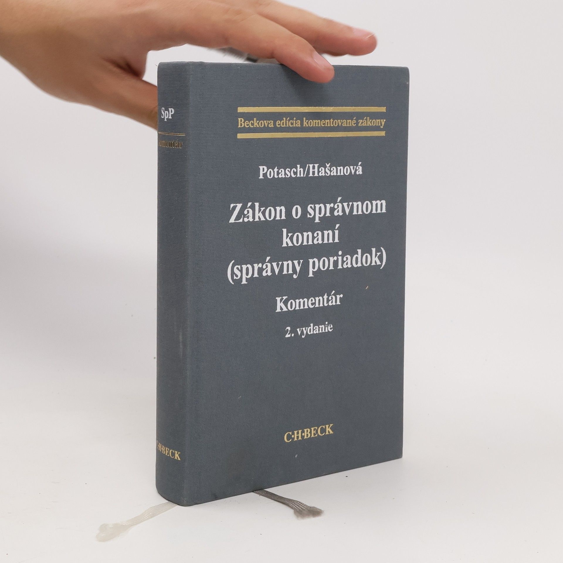Janka Hašanová Zákon o správnom konaní (správny poriadok): komentár 2. vydanie