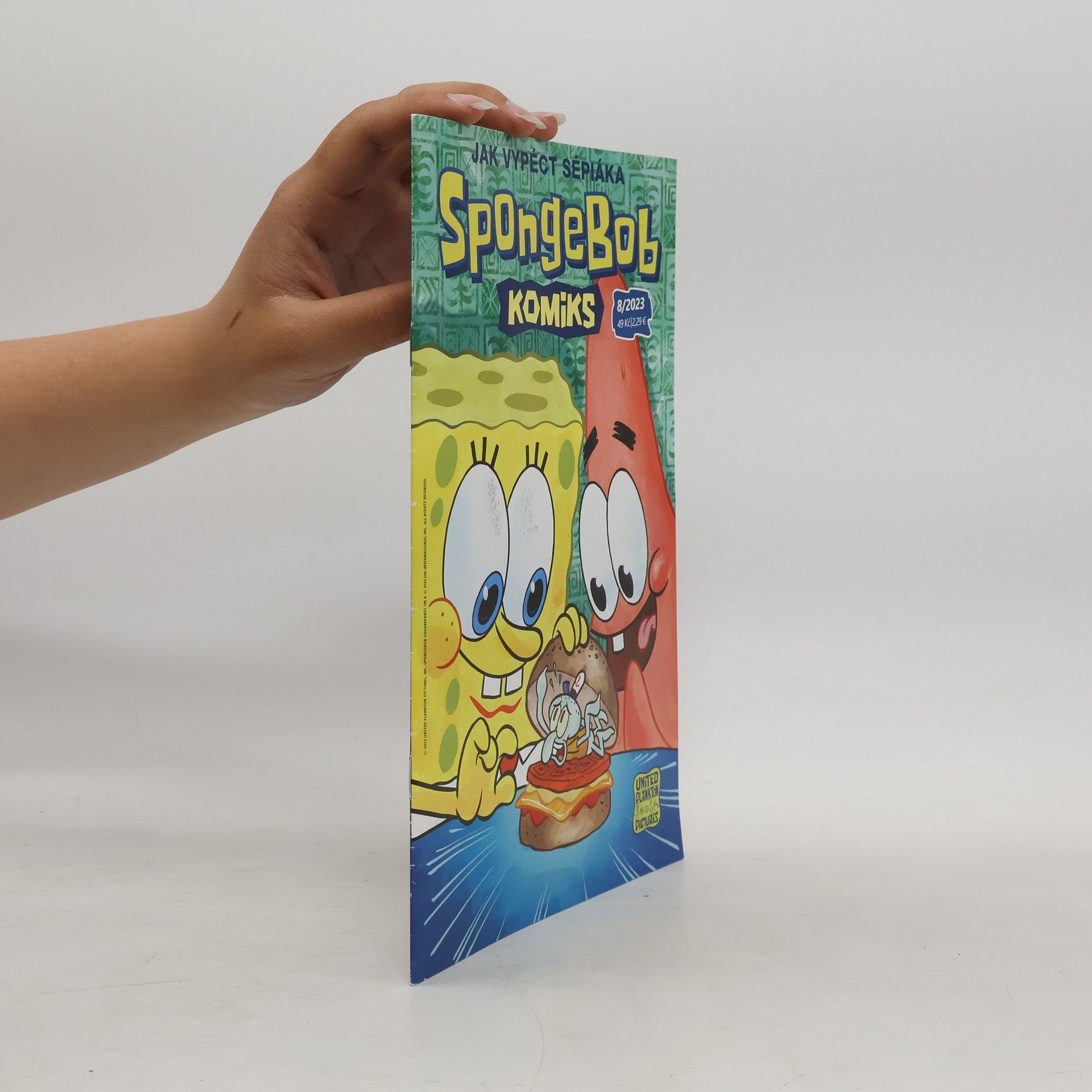 Kolektiv autorů SpongeBob komiks 8/2023. Jak vypéct Sépiáka