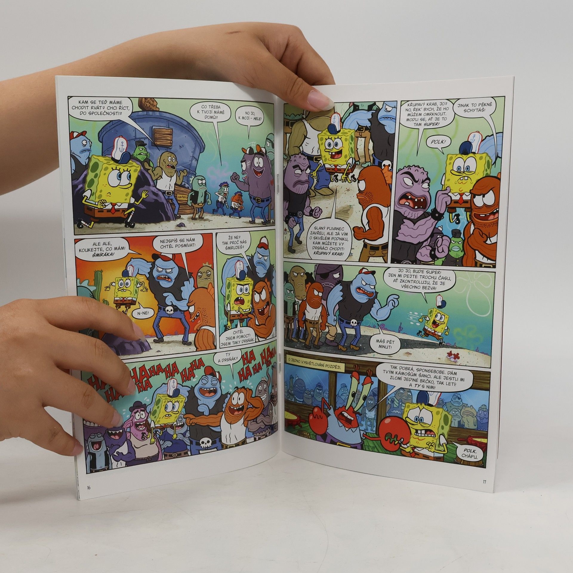 Various authors SpongeBob komiks 8/2023. Jak vypéct Sépiáka