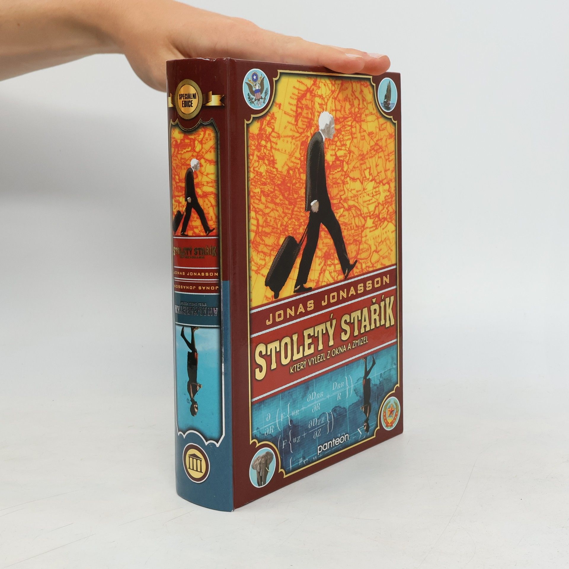 Jonas Jonasson Analfabetka, která uměla počítat ; Stoletý stařík, který vylezl z okna a zmizel