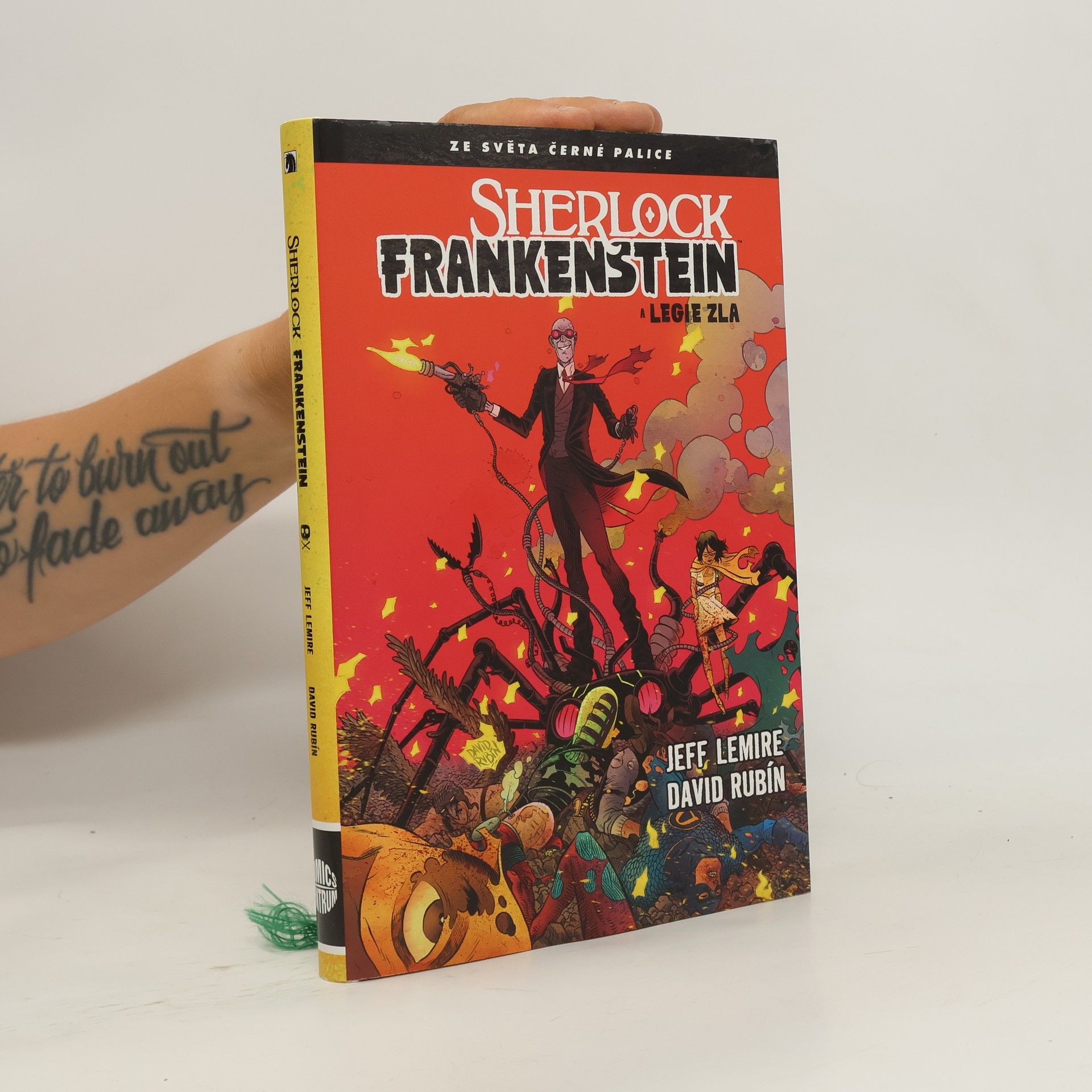 Jeff Lemire Sherlock Frankenstein a legie zla