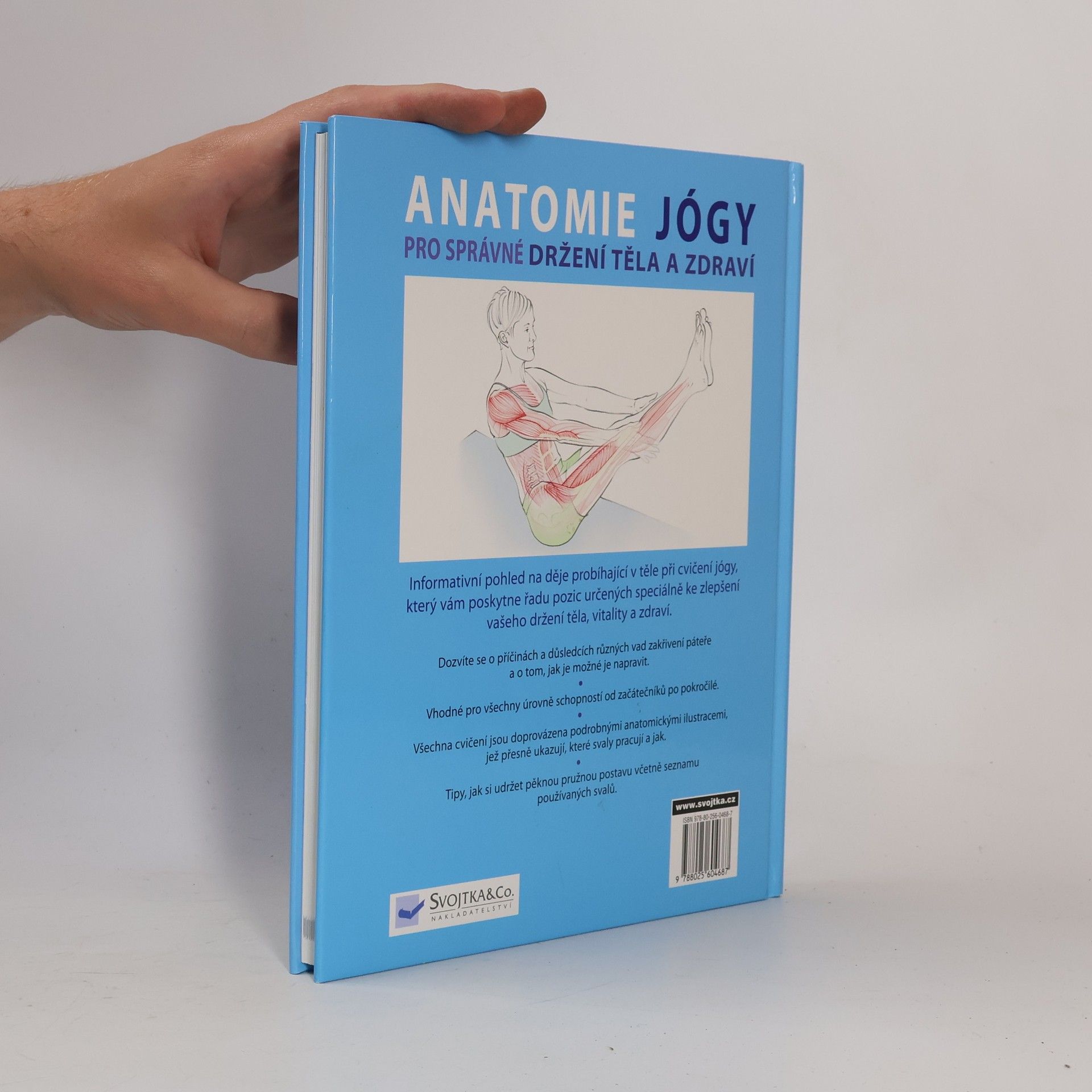 Nicky Jenkins Anatomie jógy pro správné držení těla a zdraví