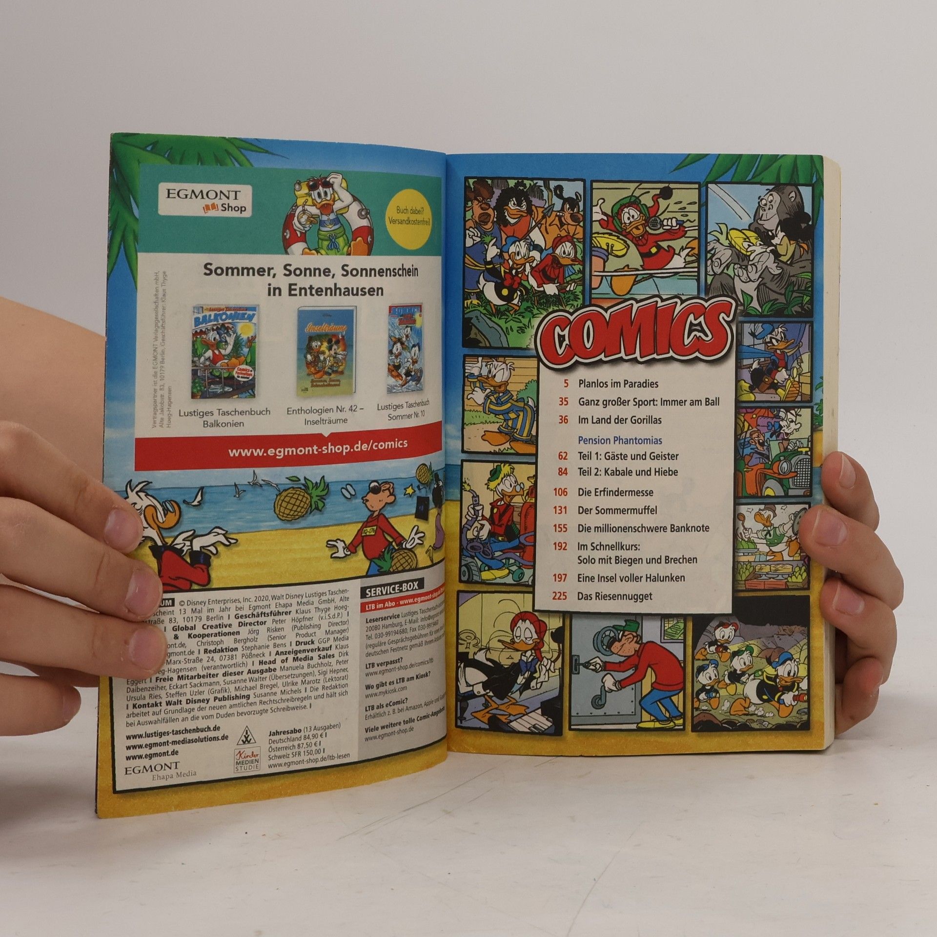 Walt Disney Lustiges Taschenbuch 535. Planlos im Paradies