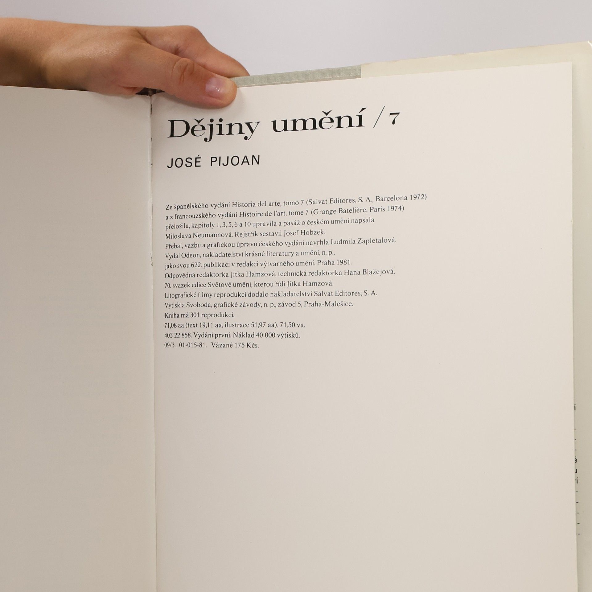 José Pijoán Dějiny umění 7