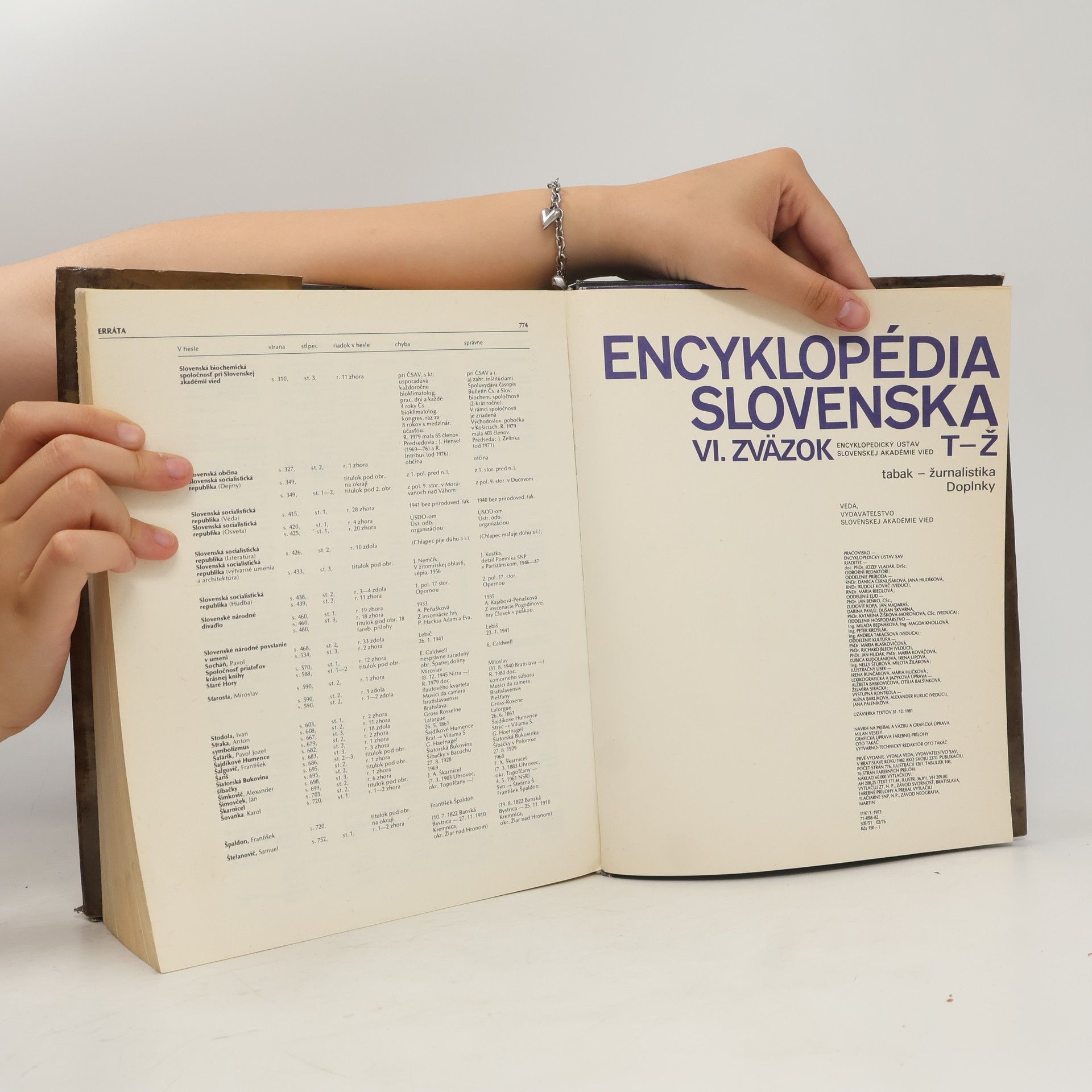 Various authors Encyklopédia Slovenska VI. T-Ž