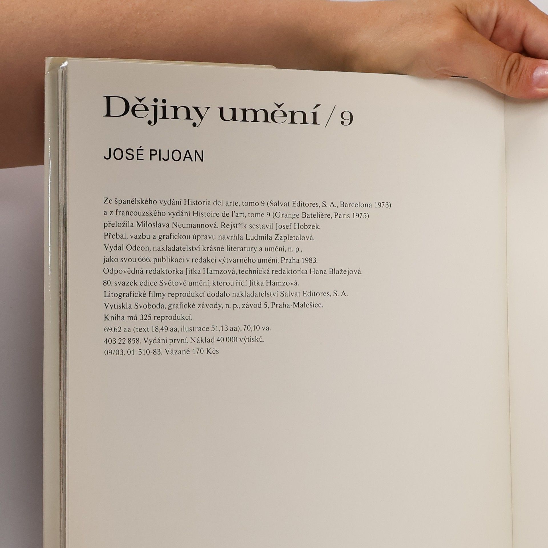 Josep Pijoan Dějiny umění 9