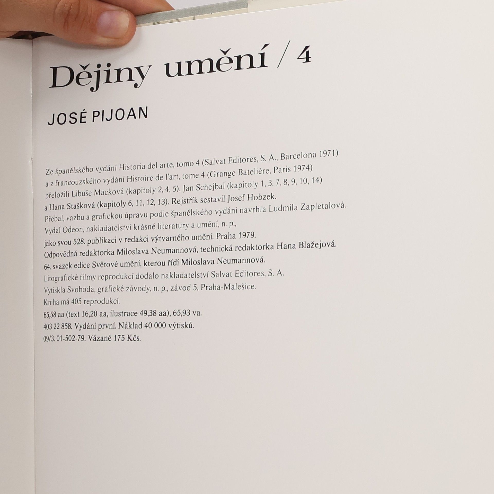 José Pijoán Dějiny umění 4