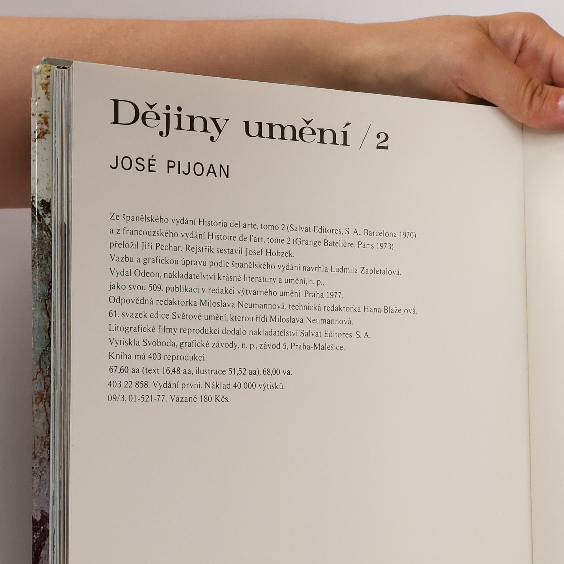 Josep Pijoan Dějiny umění 2