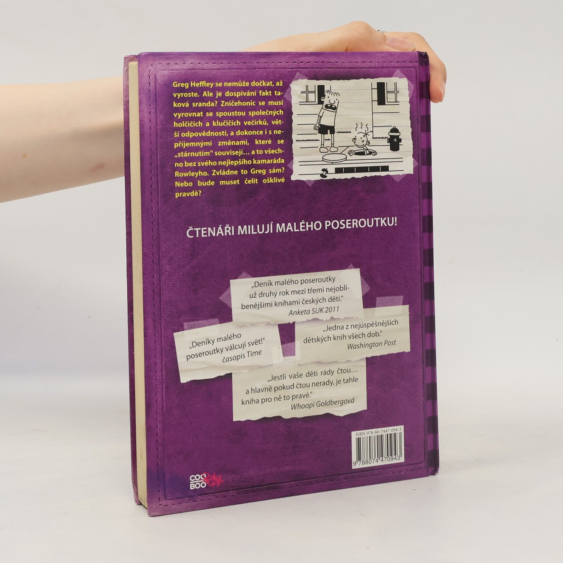 Jeff Kinney Deník malého poseroutky 5. Ošklivá pravda