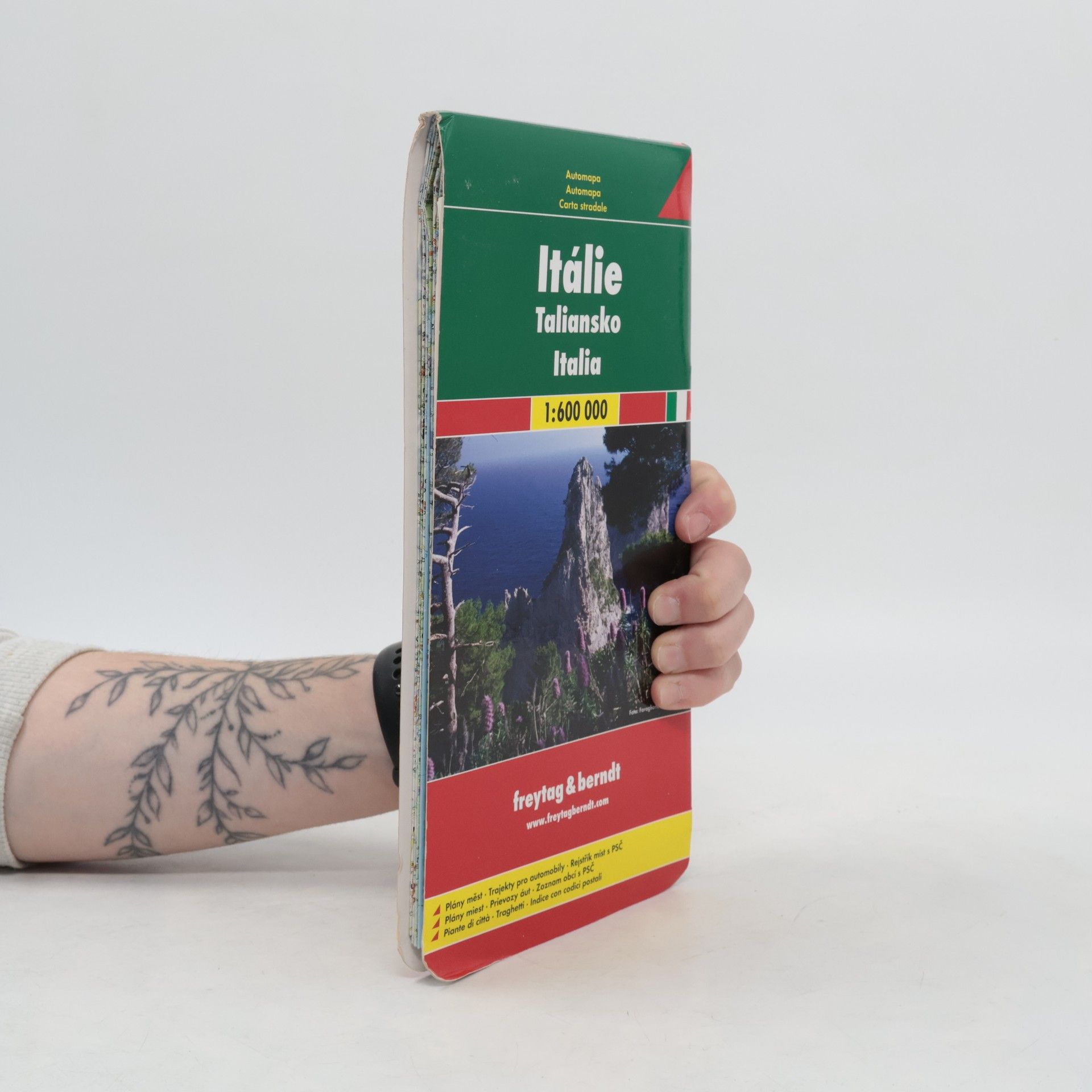 Kolektiv autorů Mapa Itálie
