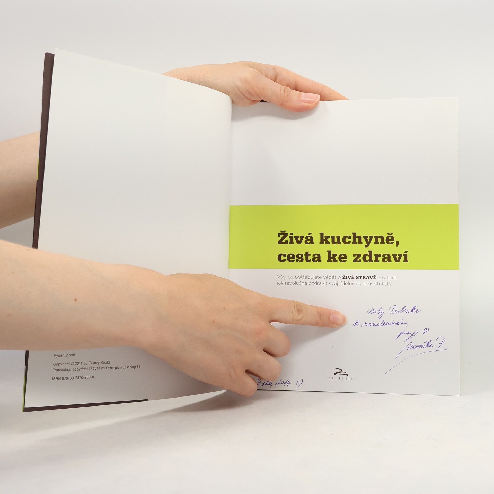 Judita Wignall Živá kuchyně, cesta ke zdraví