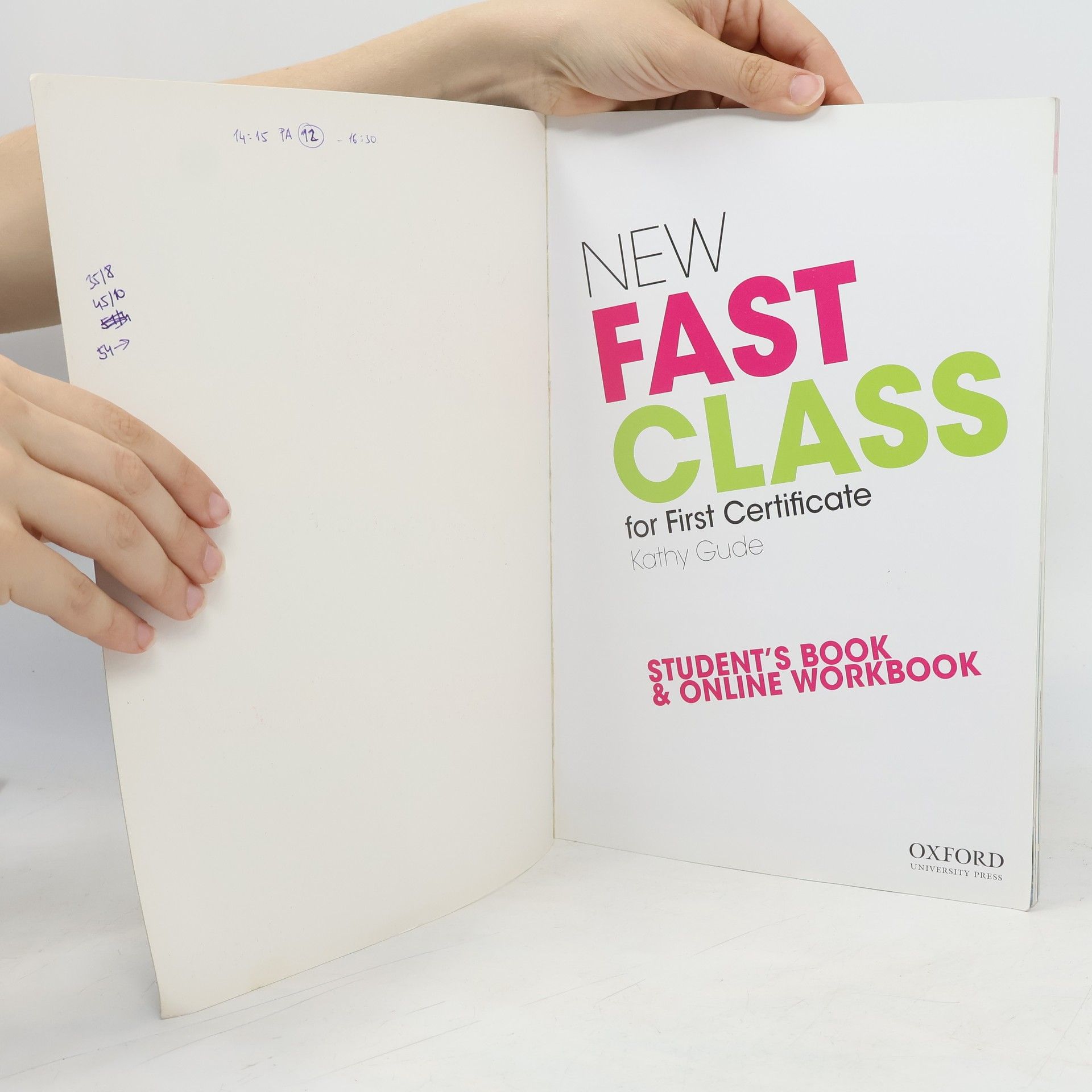 Kathy Gude New Fast Class For First Certificate