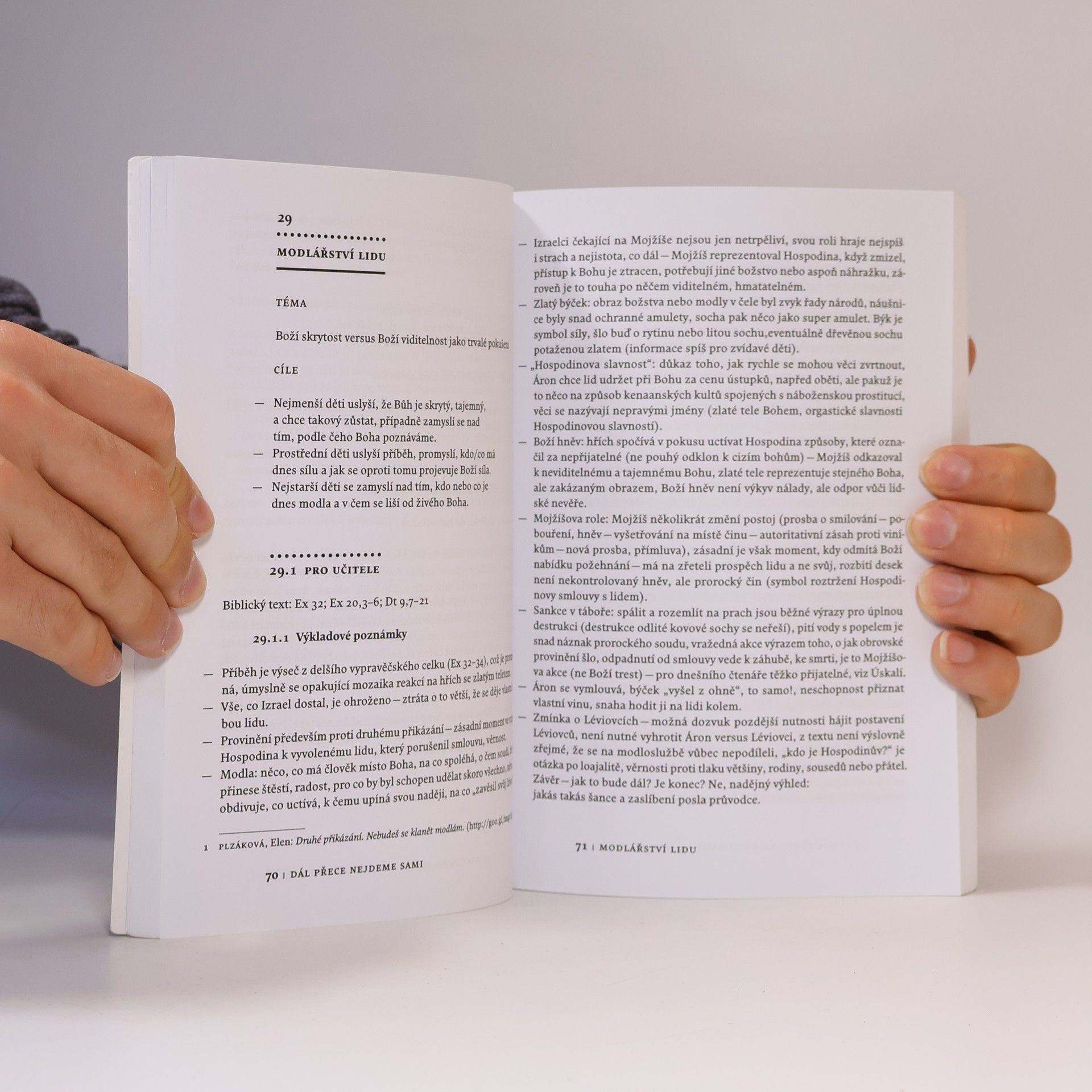 Autorenkollektiv Dál přece nejdeme sami : katechetická příručka 2015-2016. Od Mojžíše k Rút