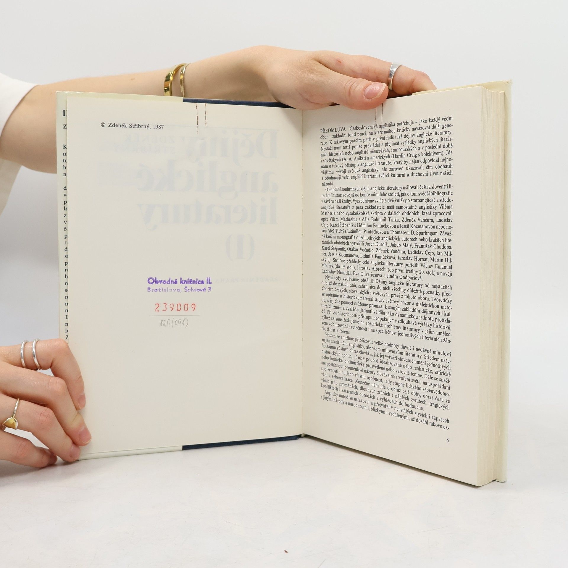 Zdeněk Stříbrný Dějiny anglické literatury 1