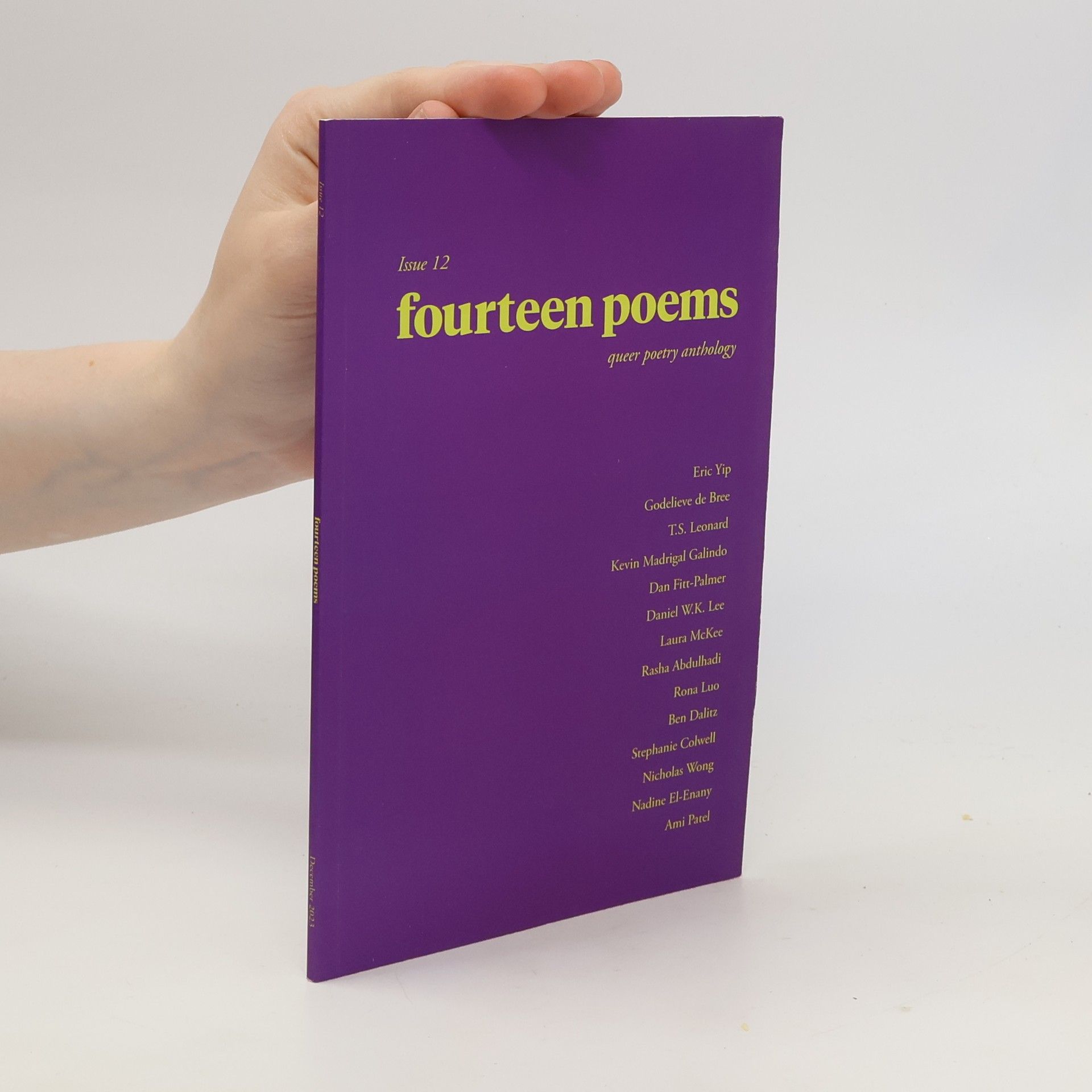 Rona Luo Fourteen Poems Issue 12: A Queer Poetry Anthology