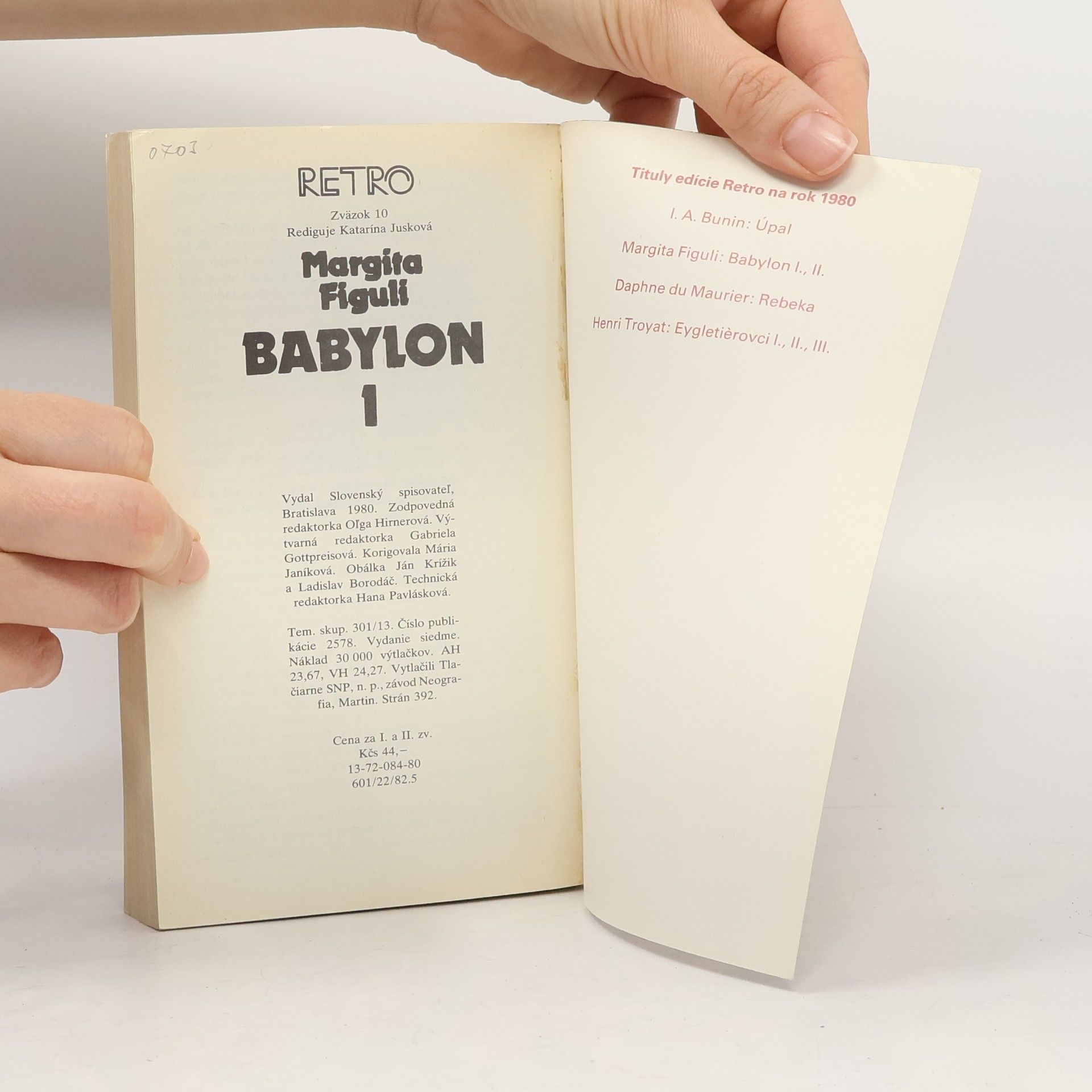 Margita Figuli Babylon 1