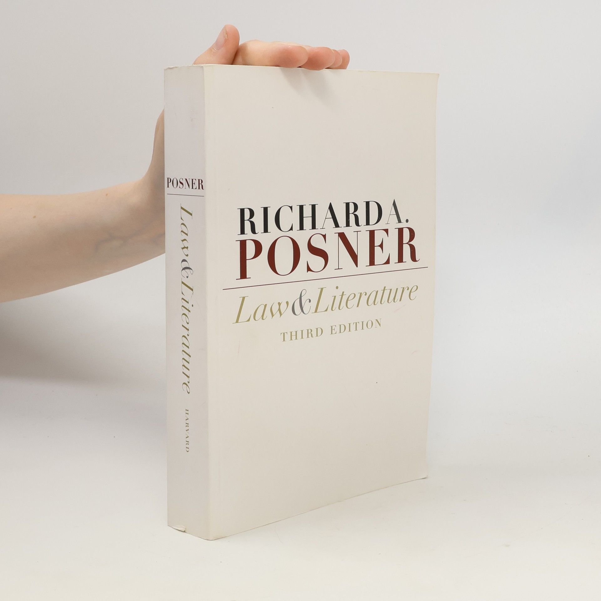 Richard Posner Law and Literature