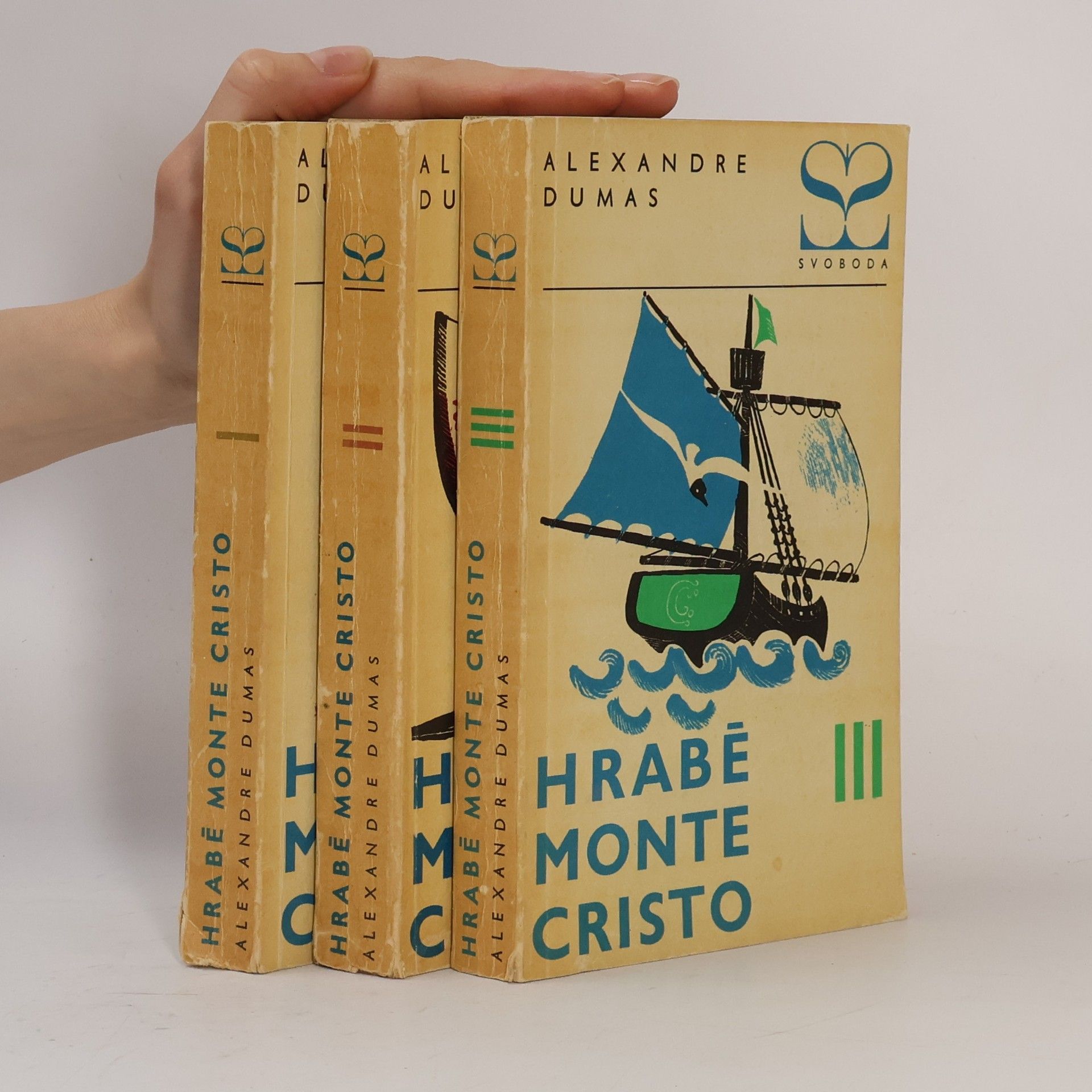 Alexandre Dumas starší Hrabě Monte Cristo I-III