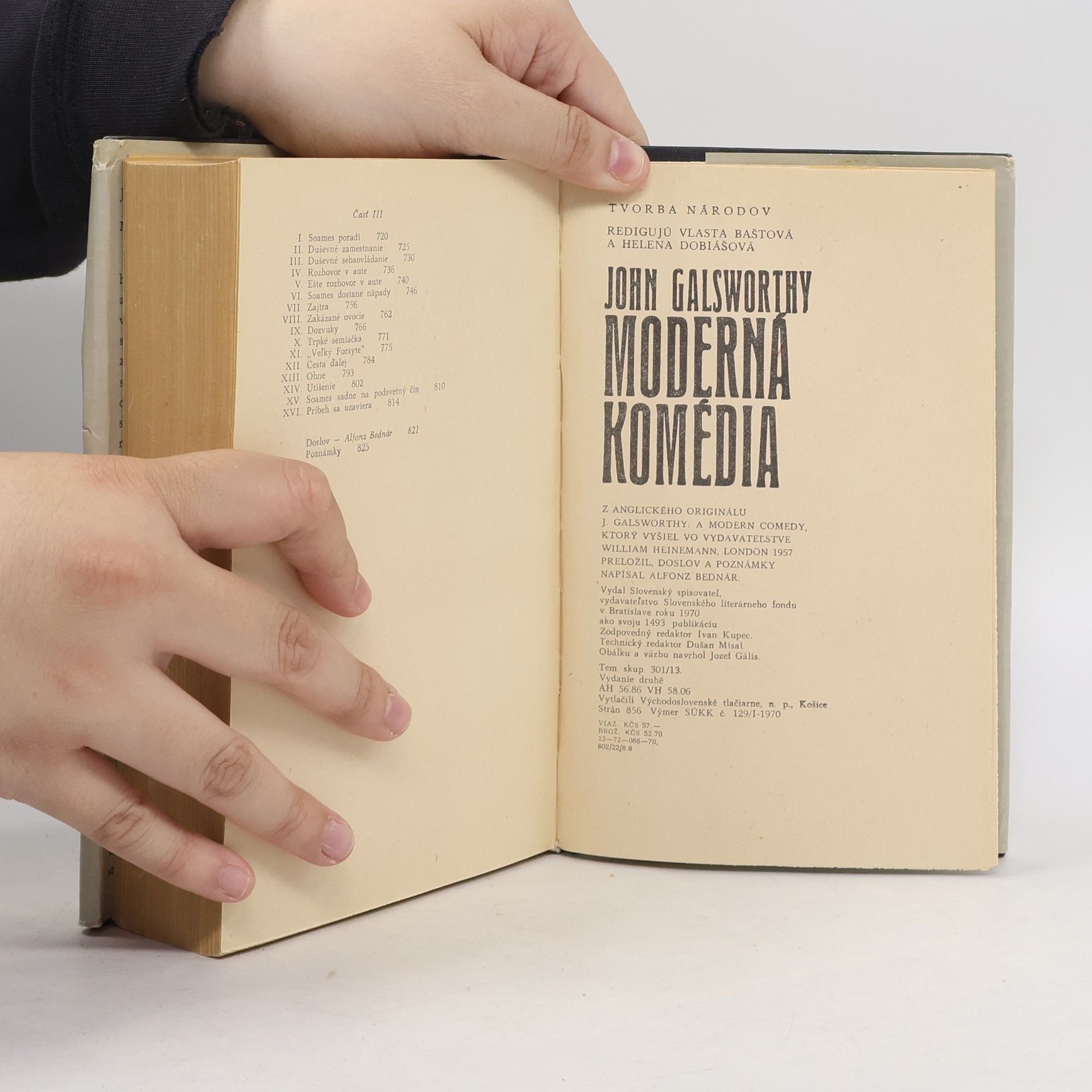 John Galsworthy Moderná komédia