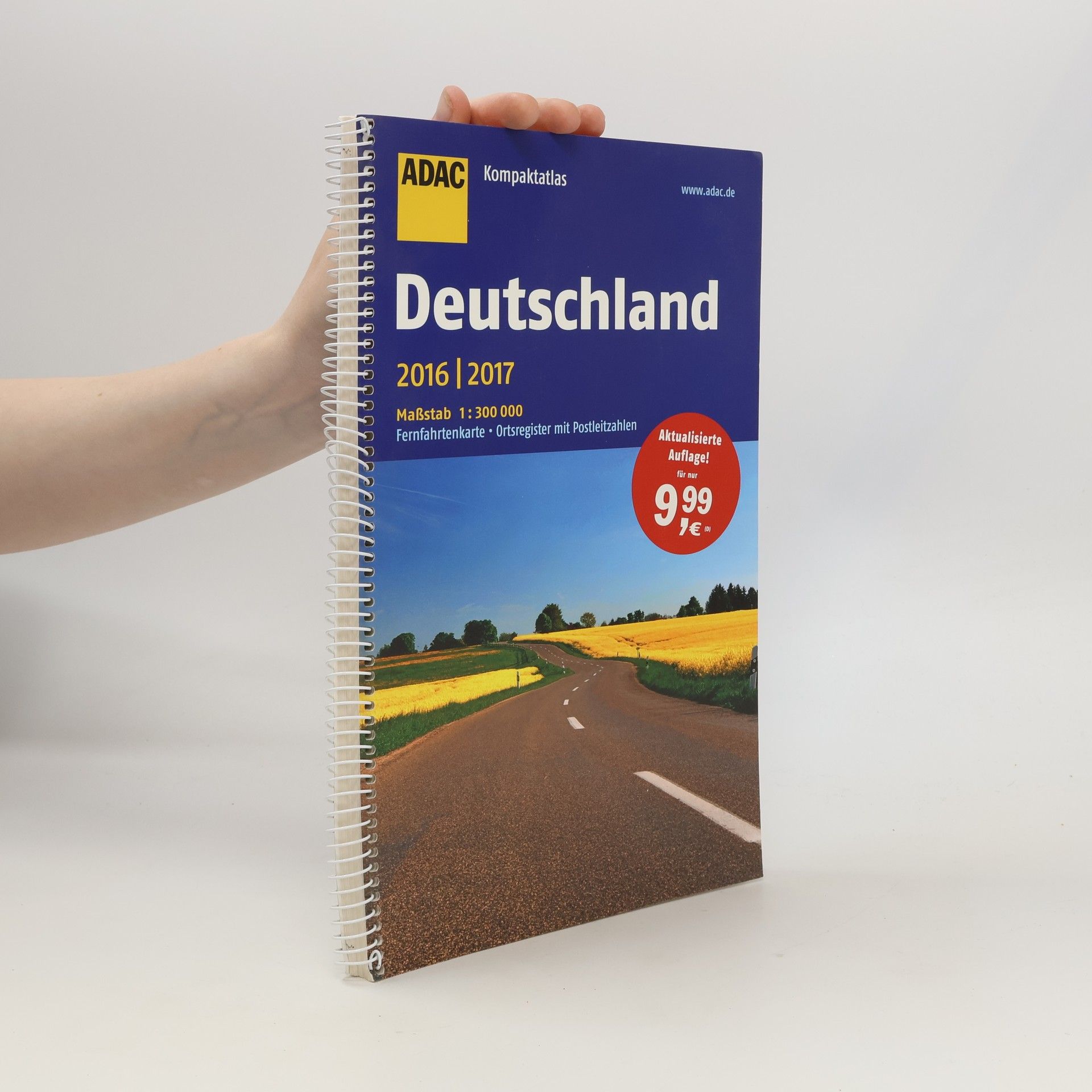 Kolektiv autorů ADAC Atlanten - 2016/2017: ADAC Kompaktatlas Deutschland 2016/2017 1:300 000