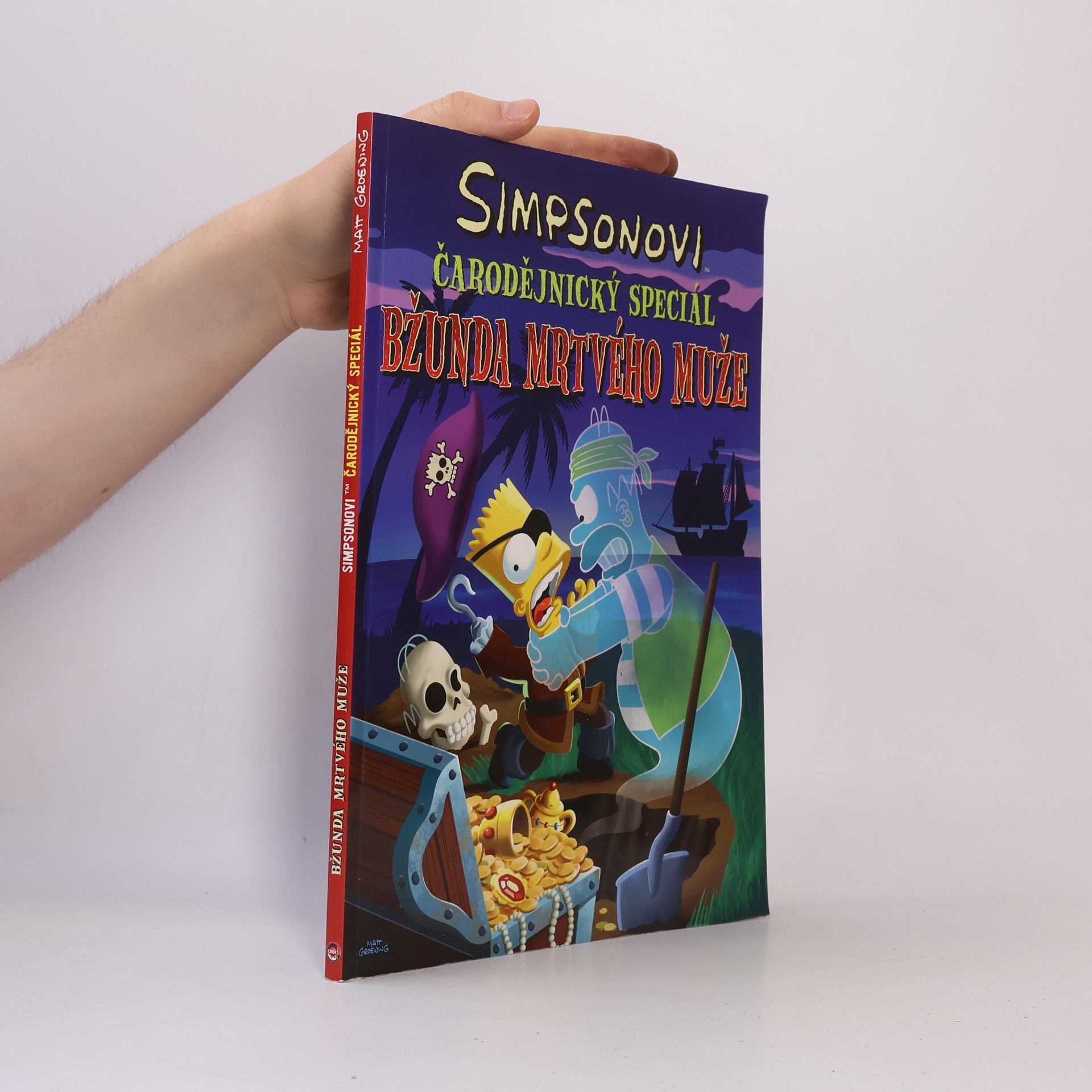Matt Groening Simpsonovi. Čarodějnický speciál. Bžunda mrtvého muže