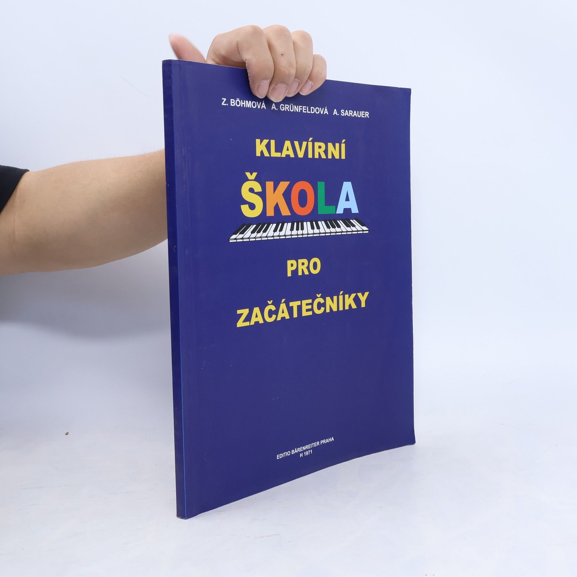 Alois Sarauer Klavírní škola pro začátečníky