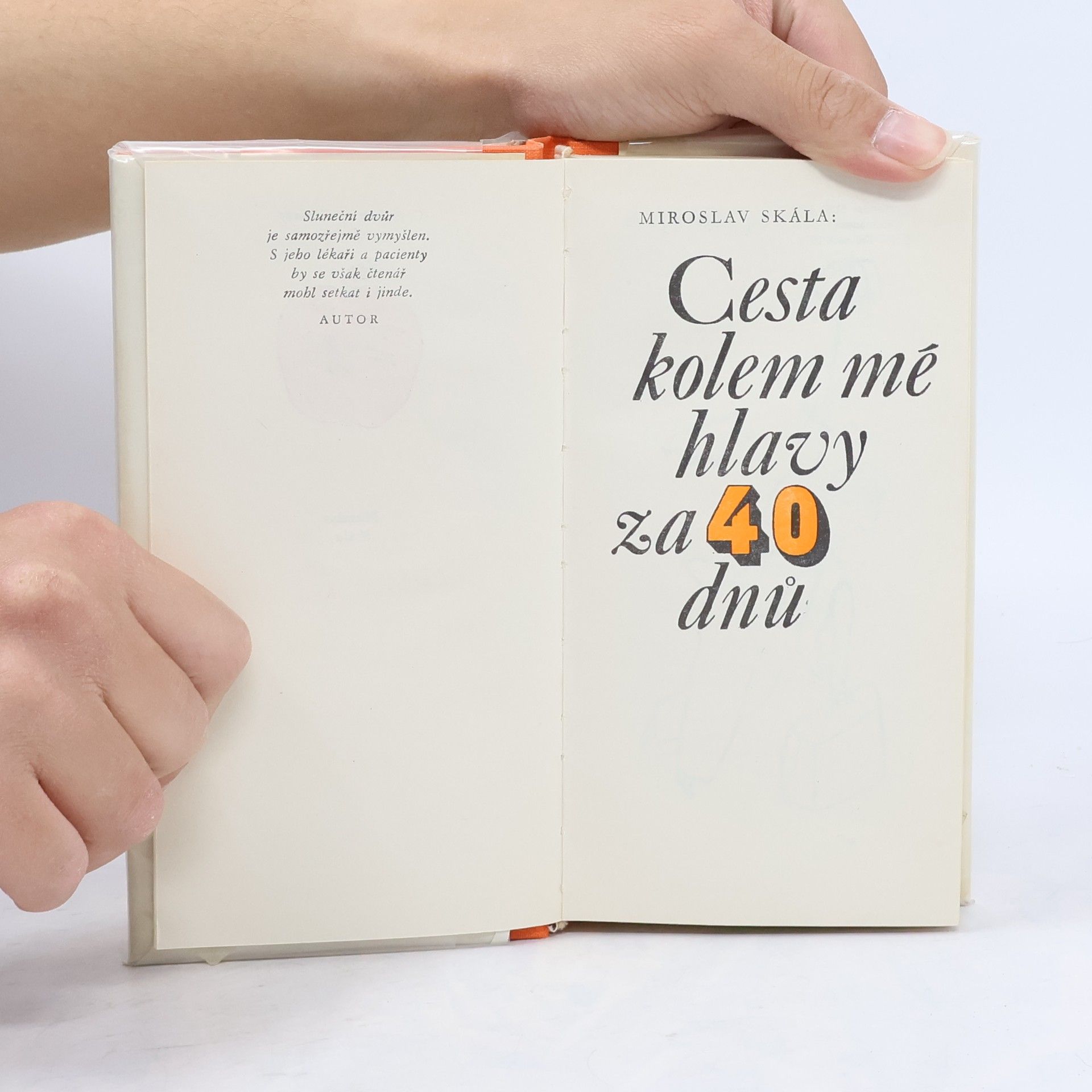 Miroslav Skála Cesta kolem mé hlavy za 40 dnů