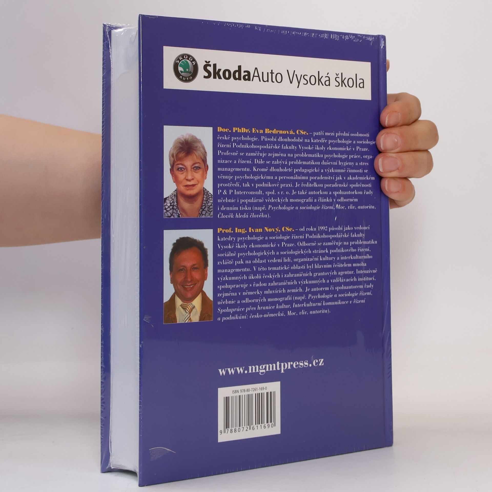 Eva Bedrnová Psychologie a sociologie řízení