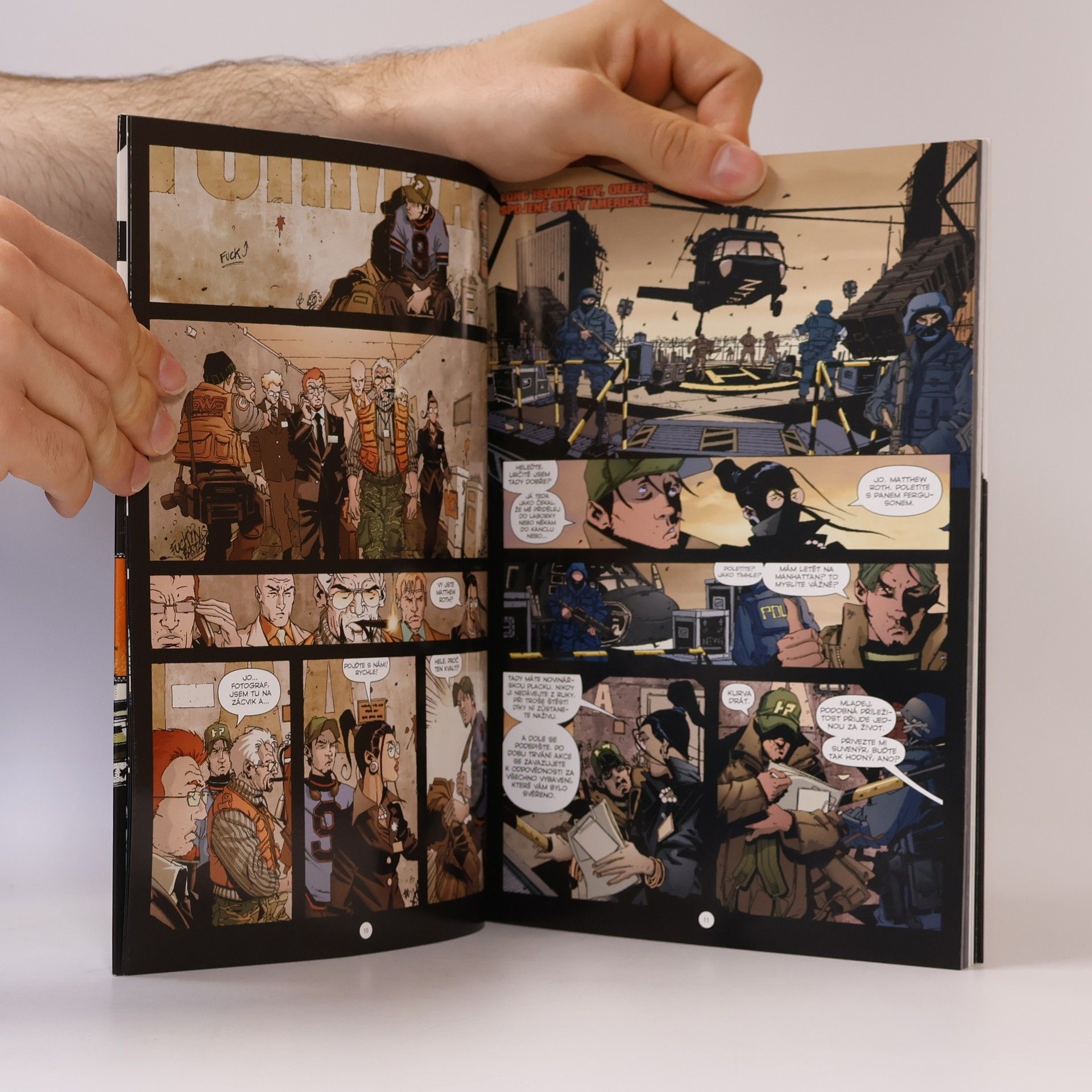 Brian Wood DMZ. Válečná zóna