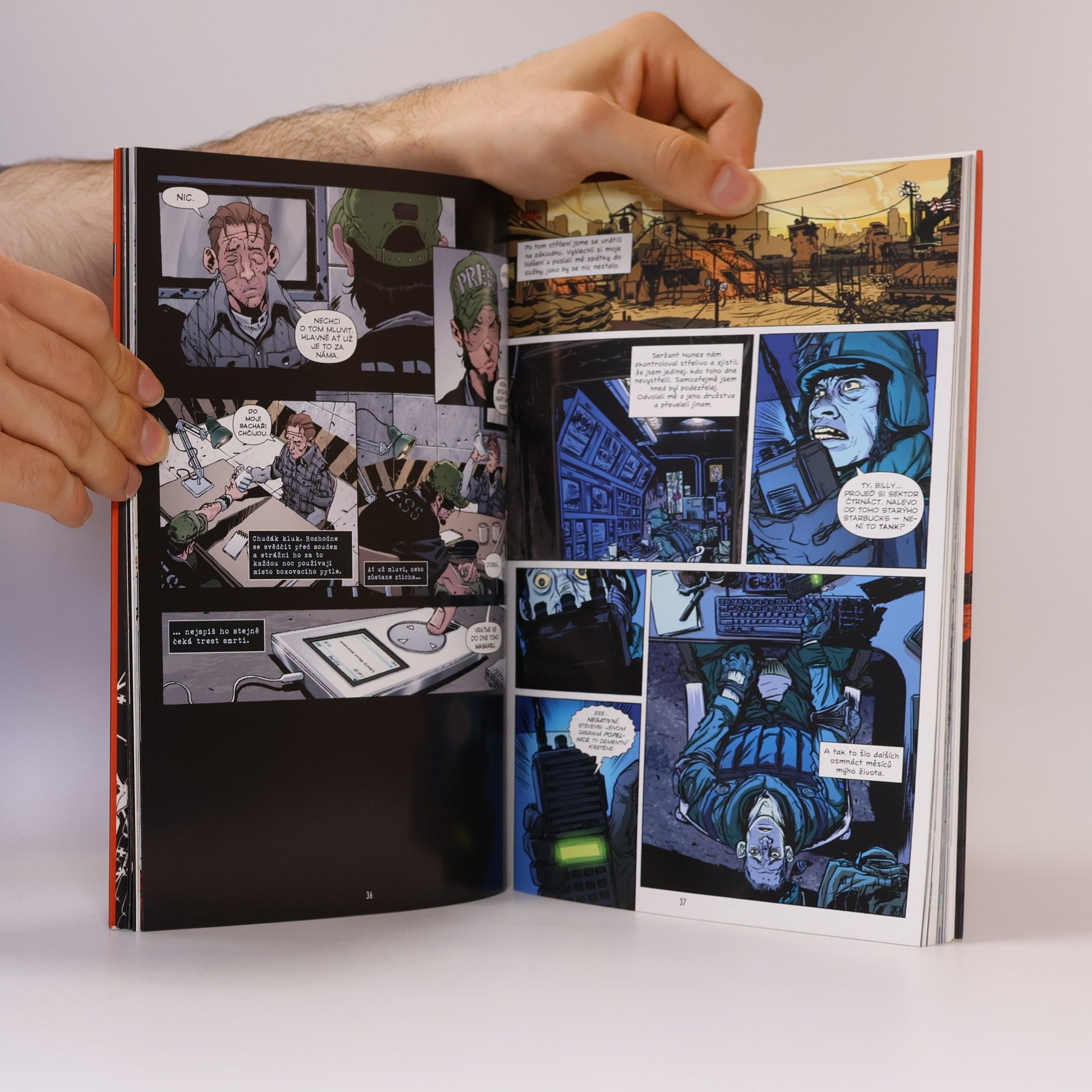 Brian Wood DMZ. Palba do vlastních
